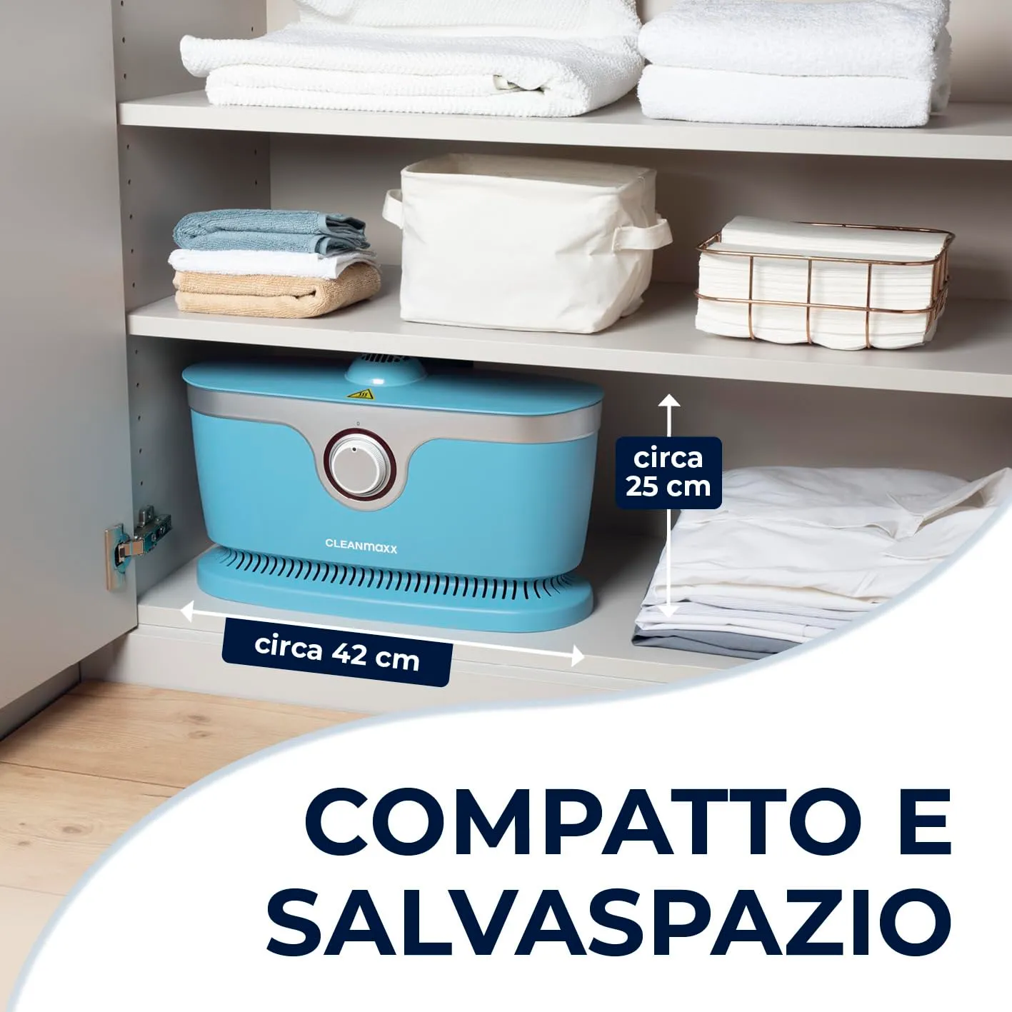 CLEANmaxx Ferro da stiro automatico per camicie PRO - immagine 8
