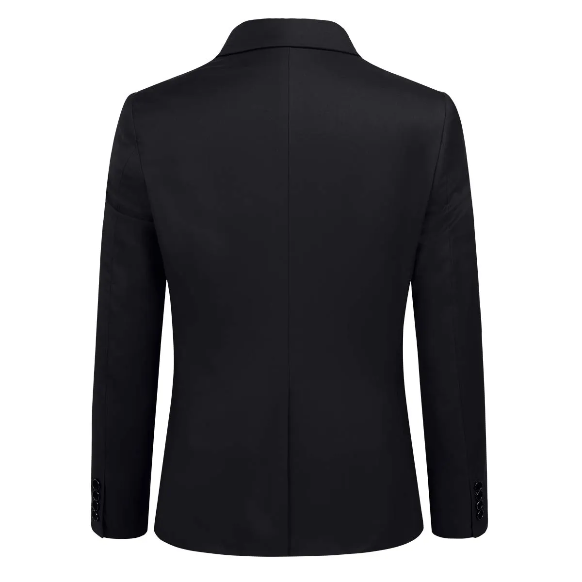 YOUTHUP Abito Uomo 3 Pezzi Slim Fit Blazer Gilet Pantaloni Elegante - immagine 3