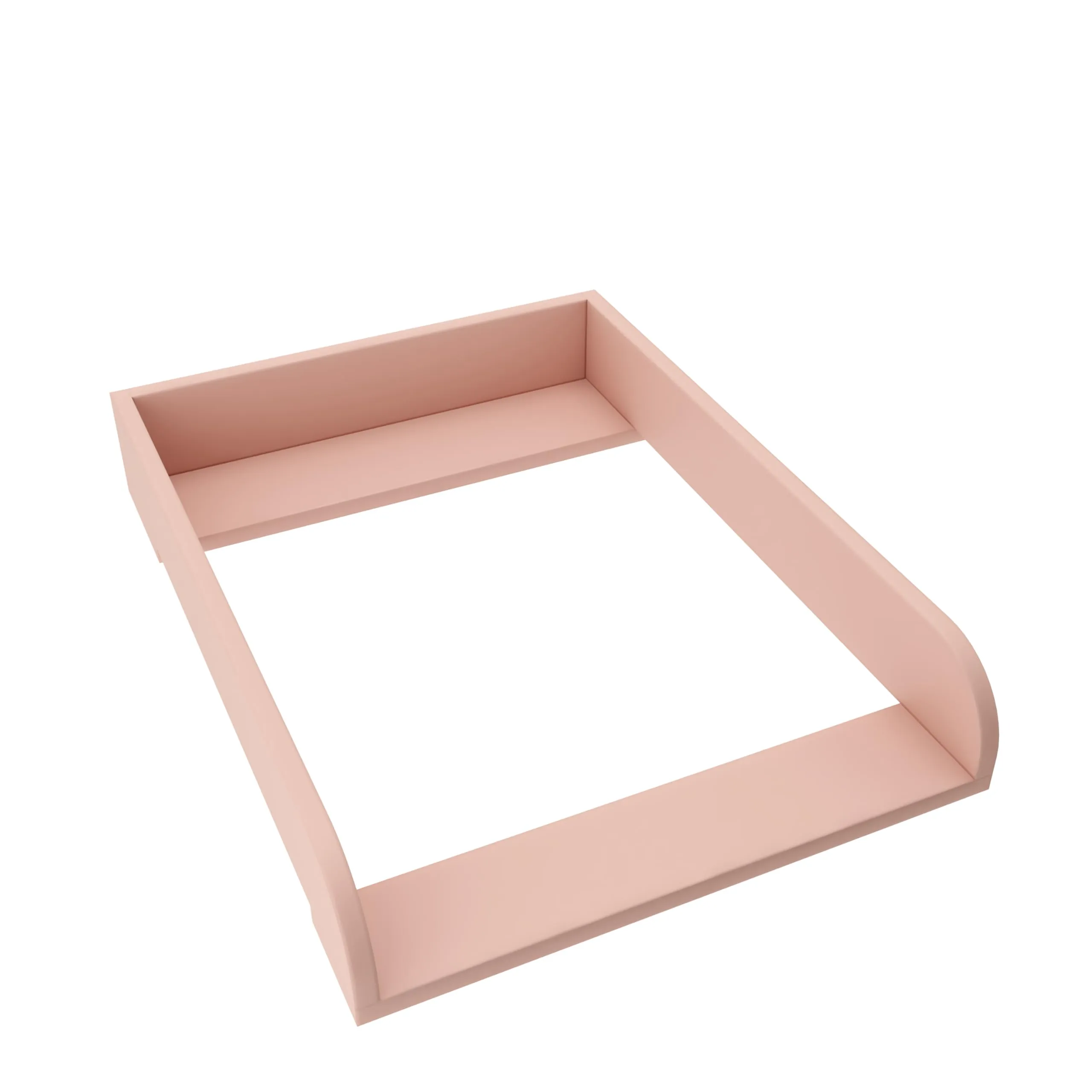regalik Fasciatoio per IKEA Malm, Cassettiera 48 cm, Rosa, Pannelli Frontali Arrotondati - immagine 1
