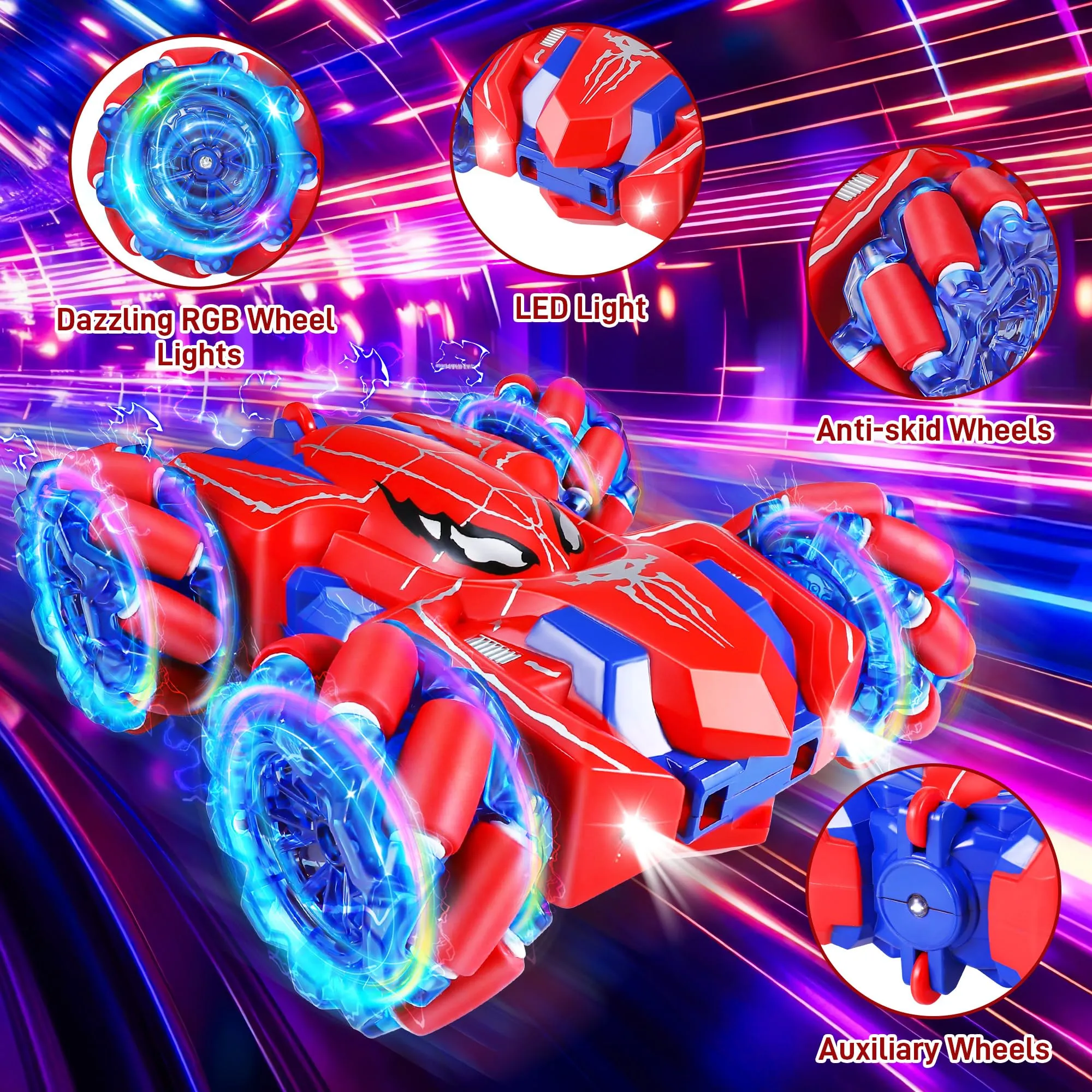 Kssvzz Spider Macchina Telecomandata 2.4Ghz Monster Truck - immagine 3