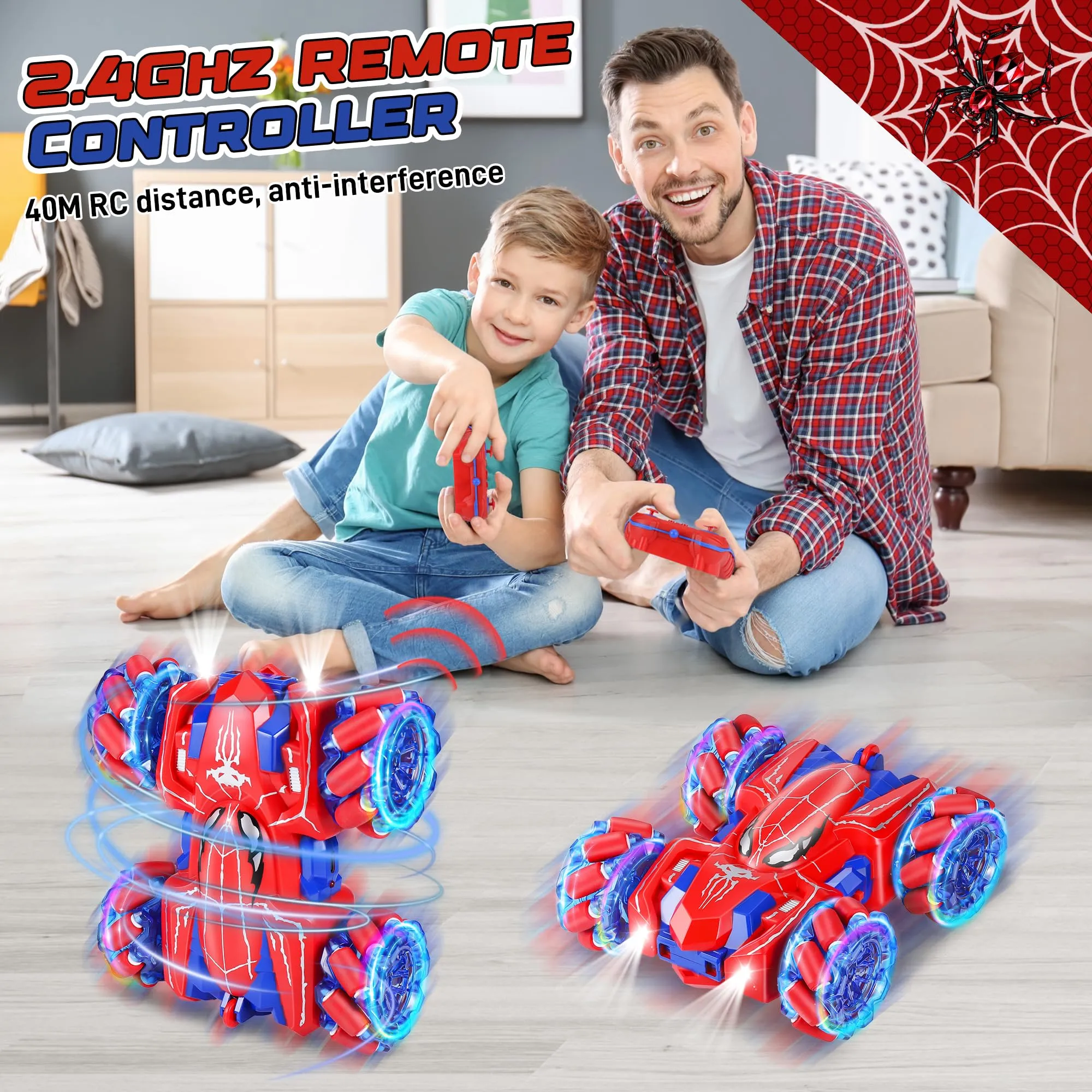Kssvzz Spider Macchina Telecomandata 2.4Ghz Monster Truck - immagine 6