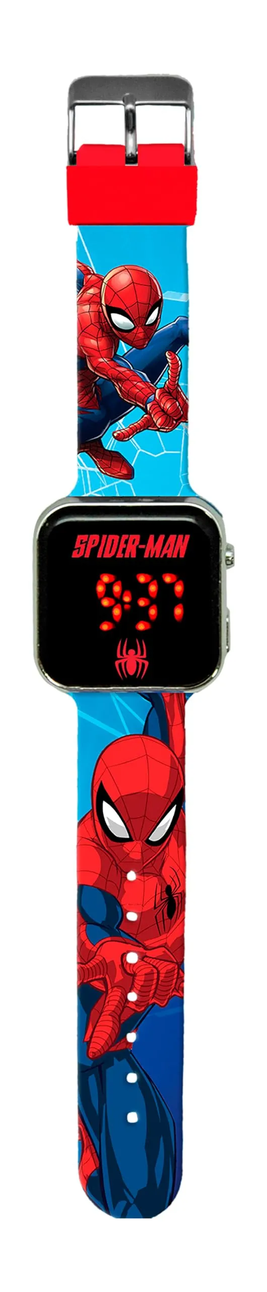Kids Licensing Orologio Digitale LED Spiderman Blu - immagine 1