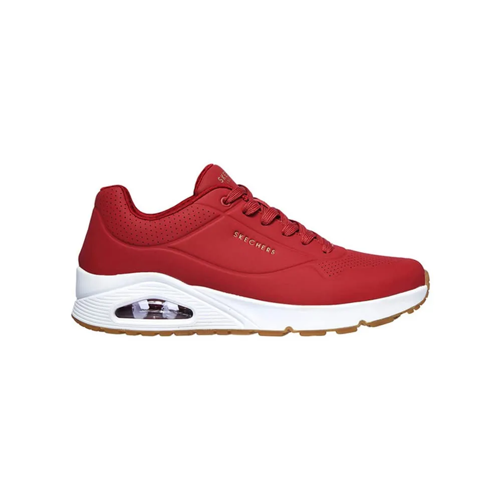 Skechers Uno Stand On Air Scarpe da Ginnastica Uomo, Dark Red, 41 EU - immagine 4