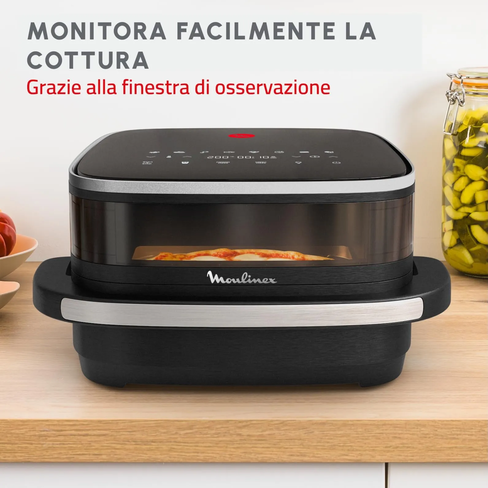 Moulinex Easy Fry XL Surface Air Fryer, Black, AL4018 - immagine 5