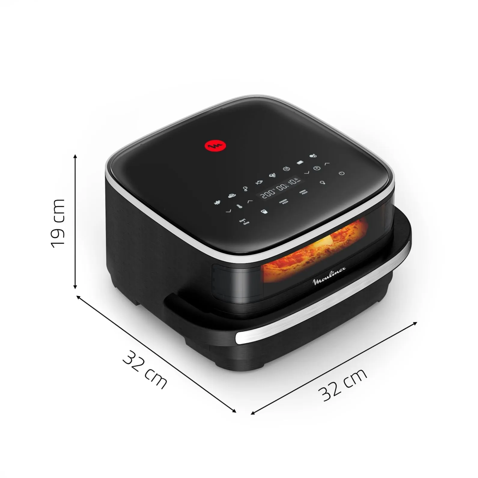 Moulinex Easy Fry XL Surface Air Fryer, Black, AL4018 - immagine 9