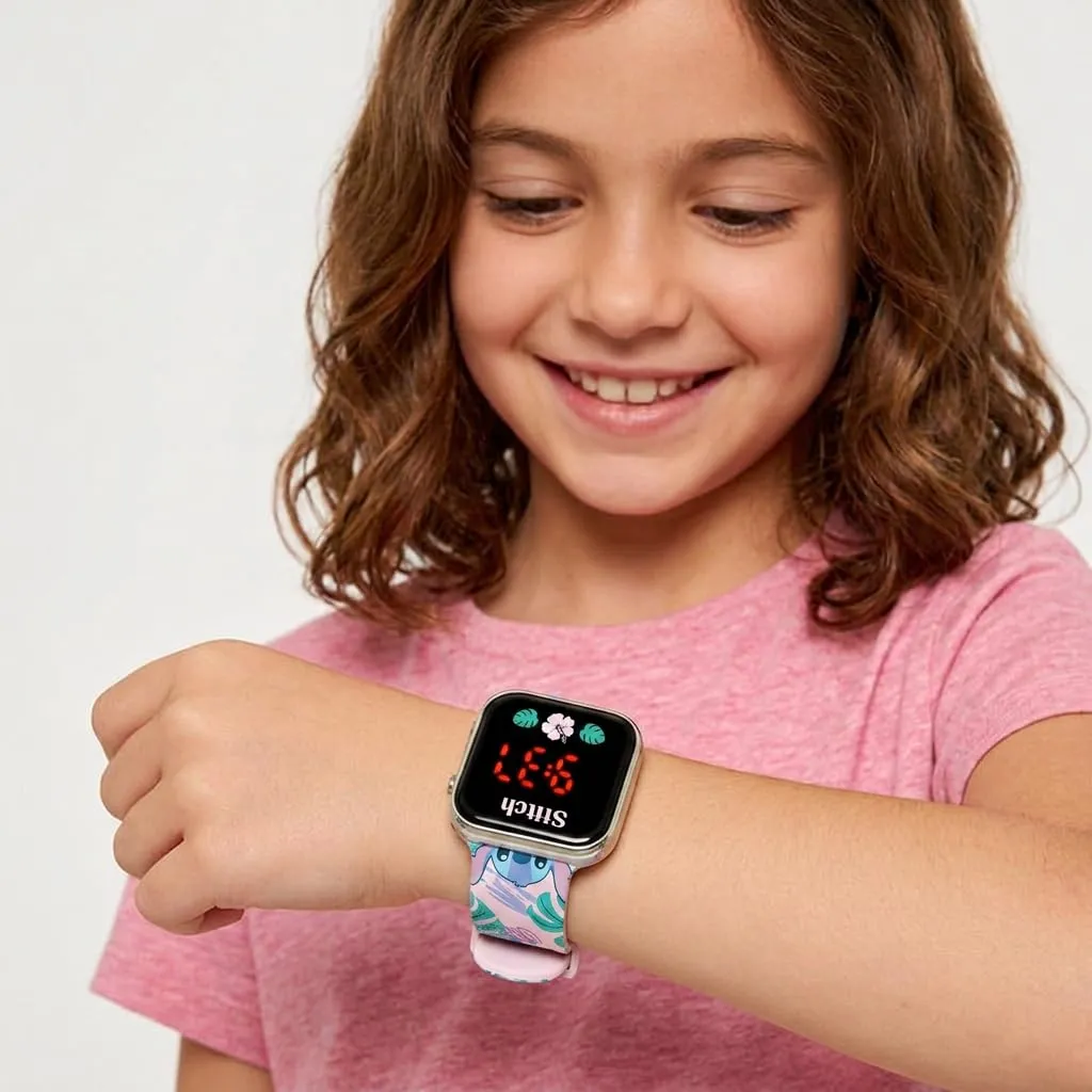 Kids Licensing Orologio Digitale a LED per Bambini Stitch - immagine 5