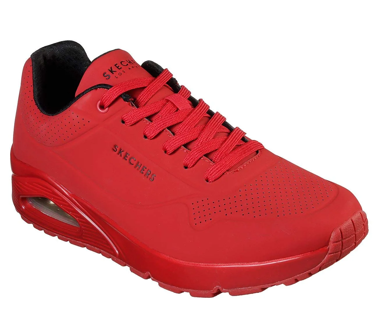 Skechers Uno Stand On Air Uomo Red Durabuck Mesh 44 EU - immagine 3