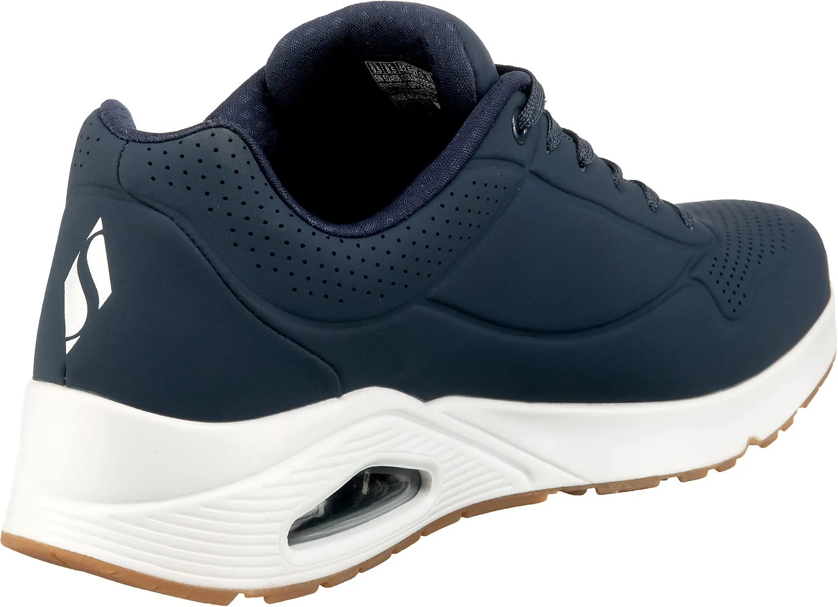 Skechers Uno Stand On Air Uomo - Navy Durabuck Trim - 42.5 EU - immagine 5