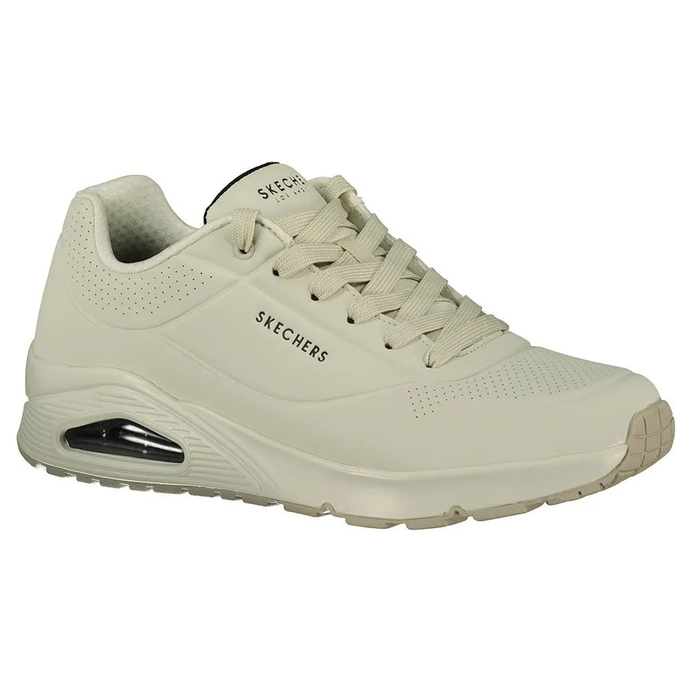 Skechers Uno Stand On Air Uomo - Off White Durabuck Mesh - 47.5 EU - immagine 2