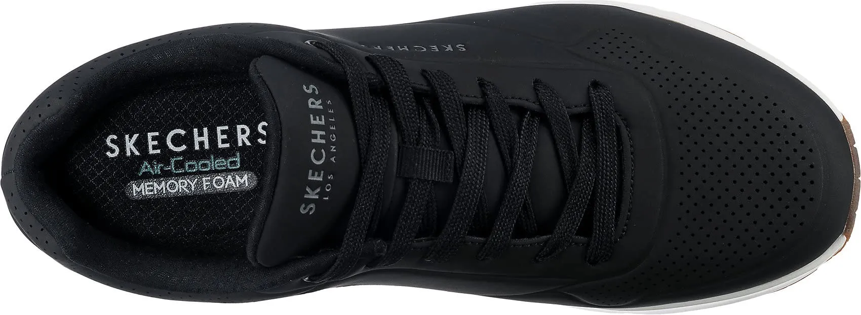 Skechers Uno-Stand On Air 52458-BLK Mens Sneakers Black 43 EU - immagine 7