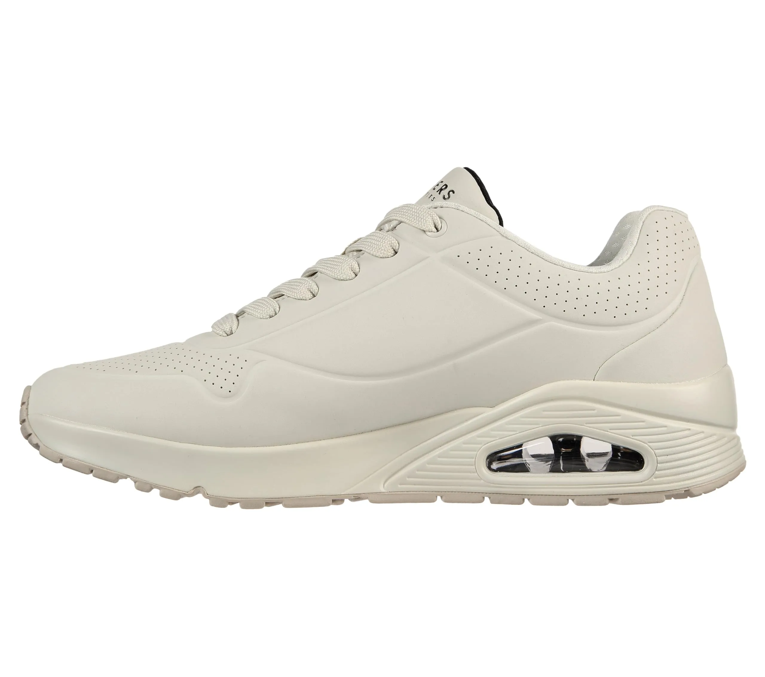Skechers Uno Stand On Air Scarpe da Ginnastica Uomo Off White Durabuck Mesh 46 EU - immagine 1