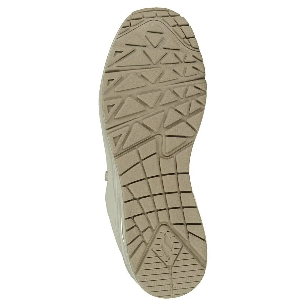 Skechers Uno Stand On Air Scarpe da Ginnastica Uomo Off White Durabuck Mesh 46 EU - immagine 3