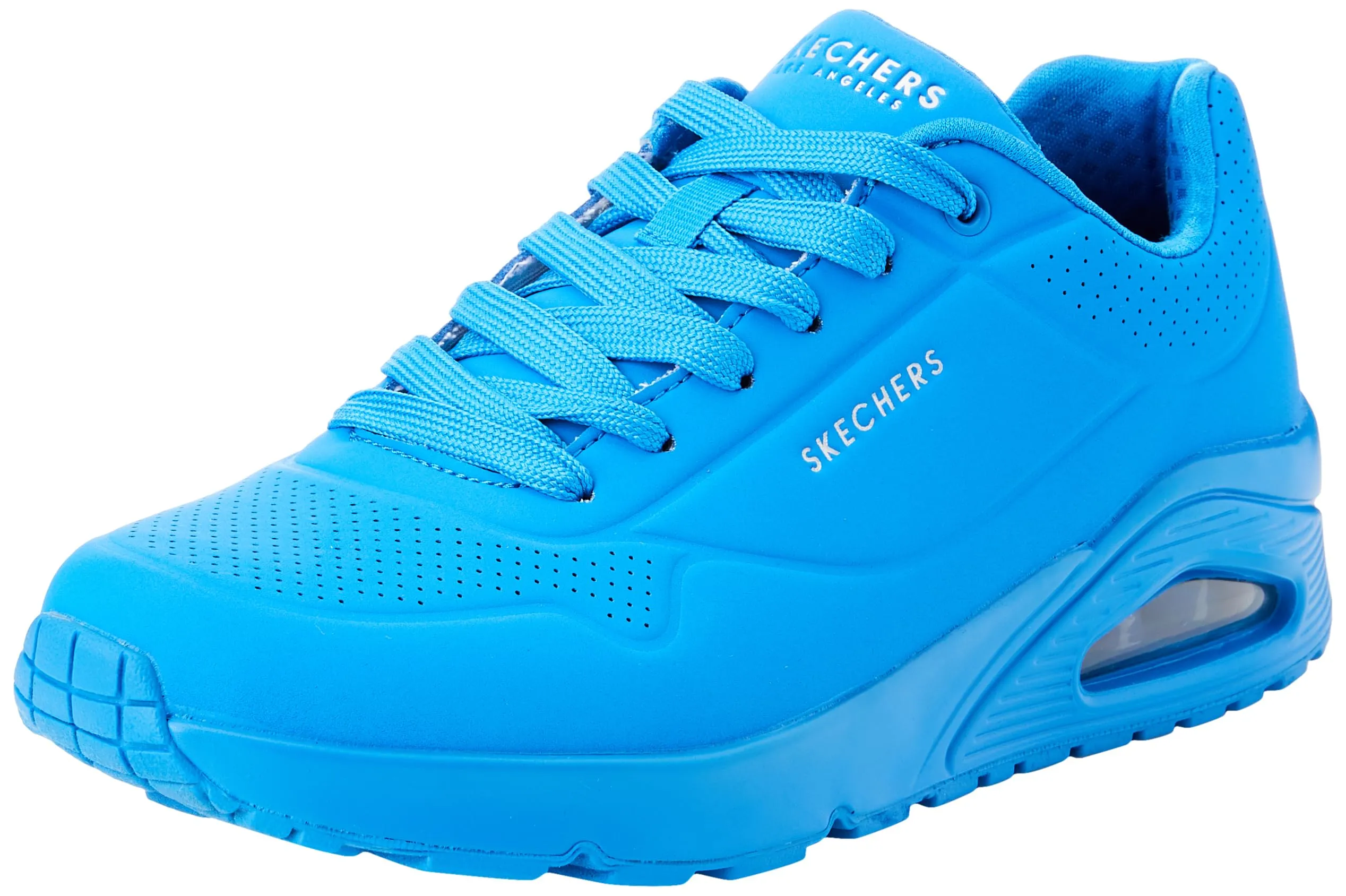 Skechers Uno Stand On Air Scarpe da ginnastica Uomo Blue Durabuck Mesh 44 EU - immagine 1