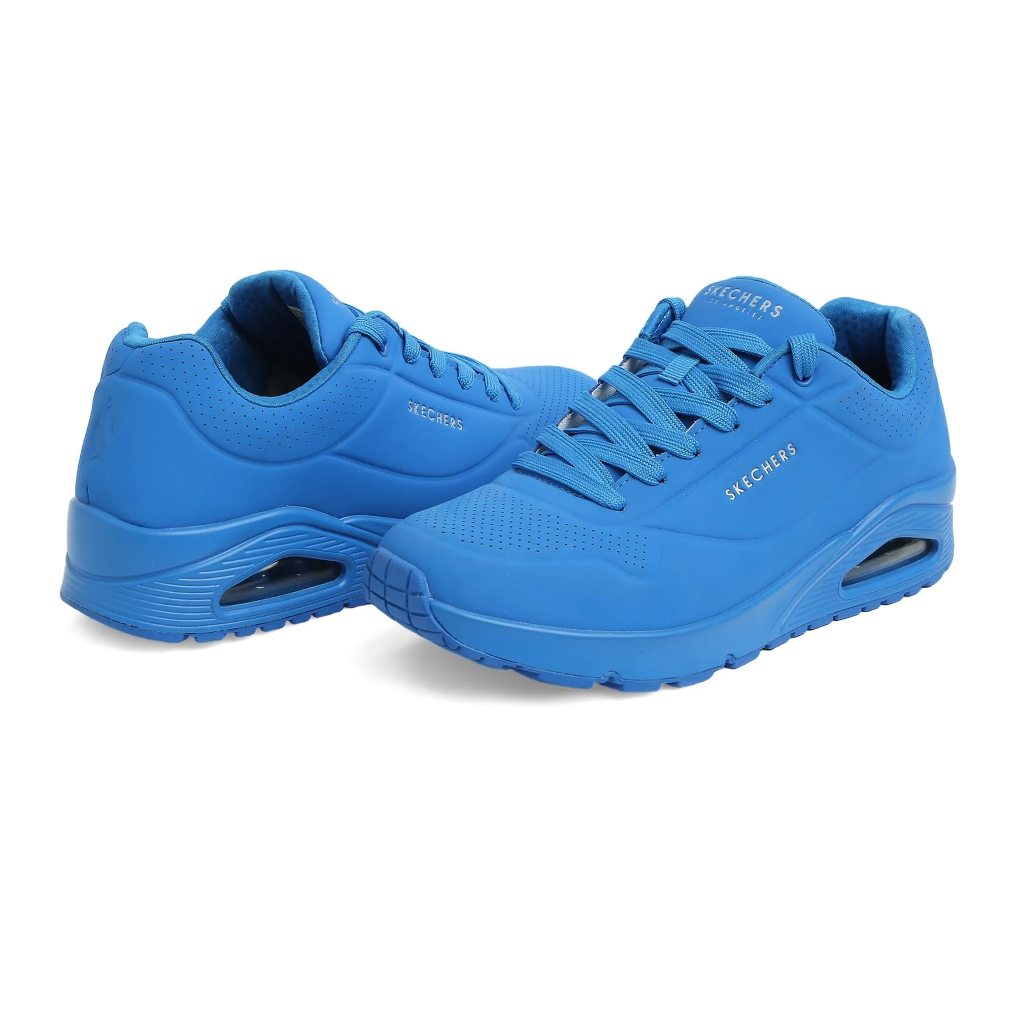 Skechers Uno Stand On Air, Blue Durabuck Mesh, 39.5 EU - immagine 6