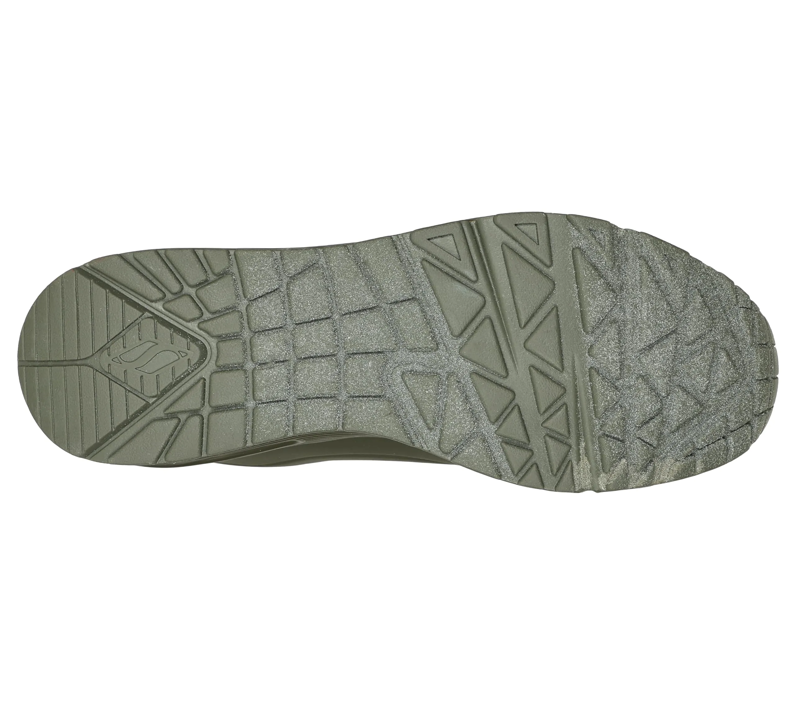 Skechers Uno Stand On Air Scarpe da Ginnastica Uomo Olive Durabuck Mesh, 45 EU - immagine 5