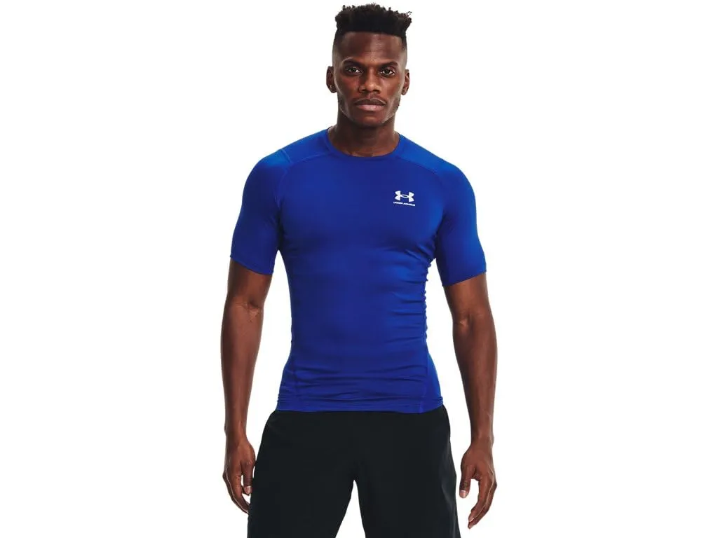 Under Armour Men's HG Armour Comp T-Shirt - Blue, XL Tall - immagine 1