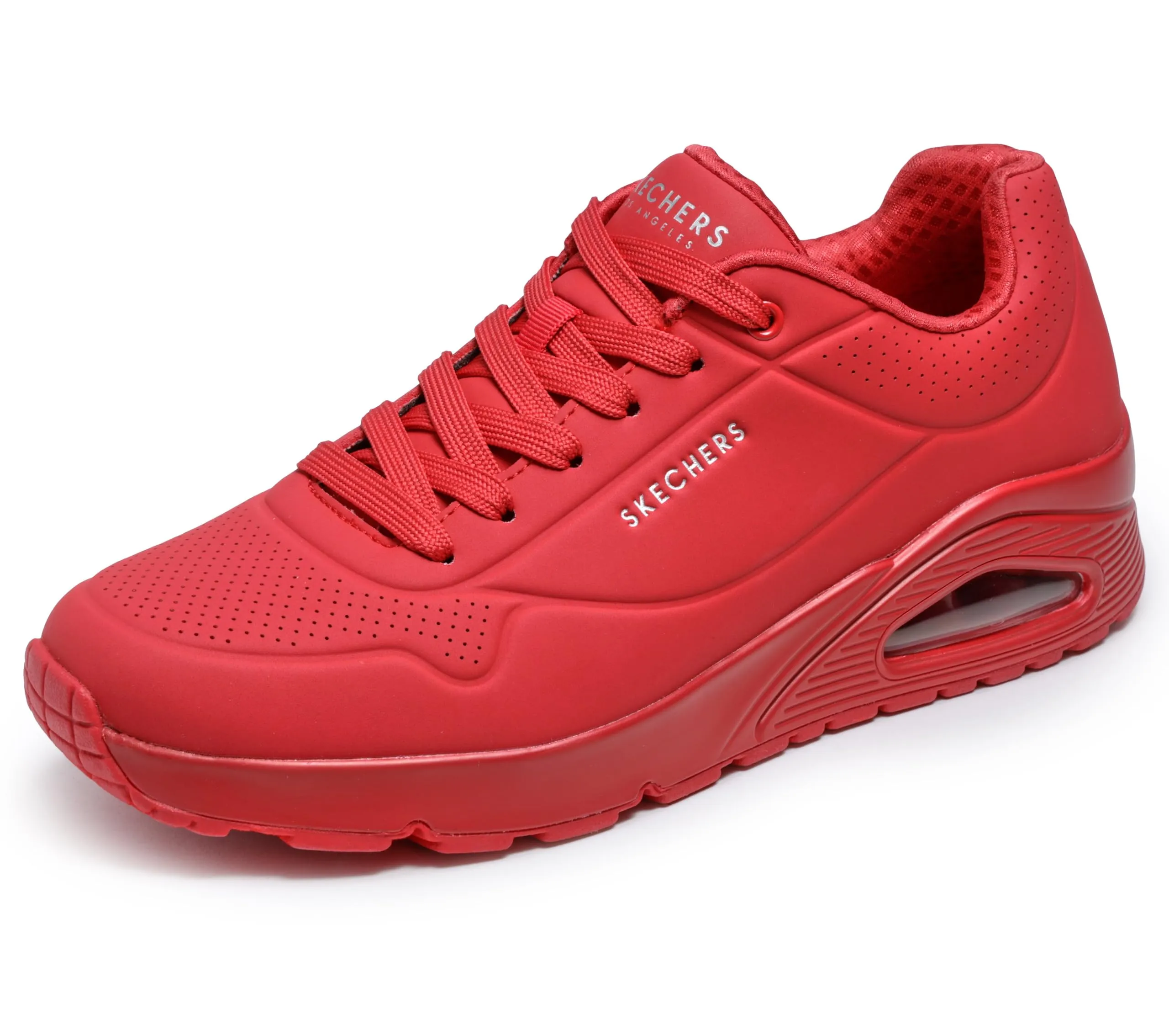 Skechers Uno Stand on Air Sneaker da uomo, Rosso, 44 EU - immagine 1