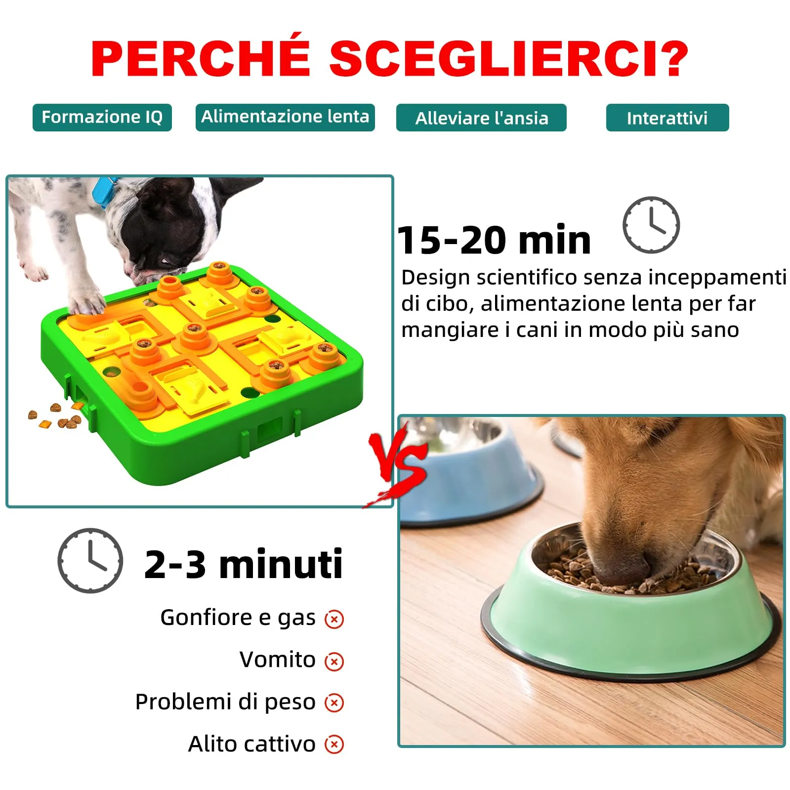 Dufuso Giochi di Intelligenza per Cani Interattivi, Training Comportamentale Livello 3 Avanzato - immagine 2