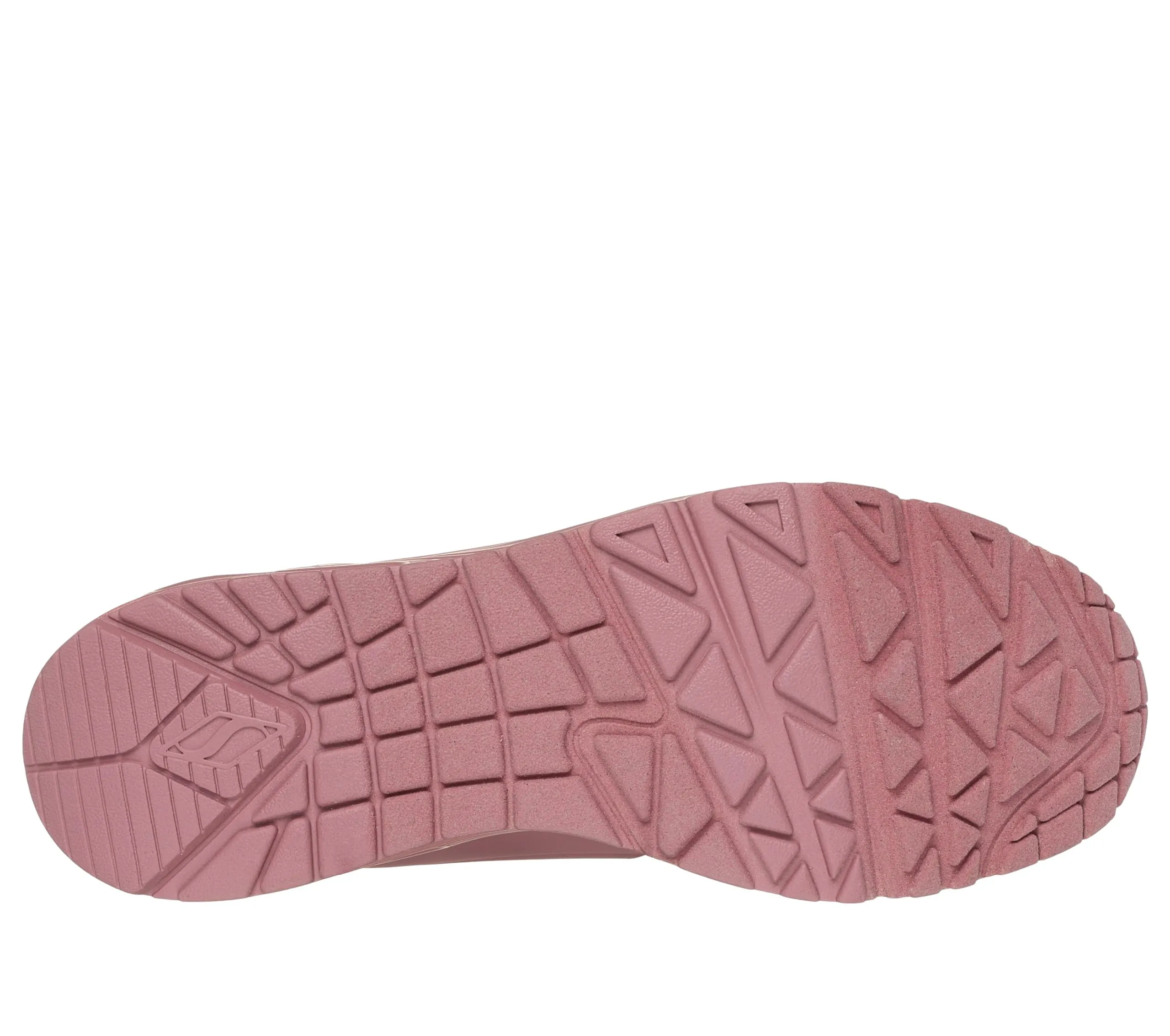 Skechers Uno Stand On Air Scarpe da ginnastica Uomo - Ash Rose Durabuck Mesh - 45.5 EU - immagine 4