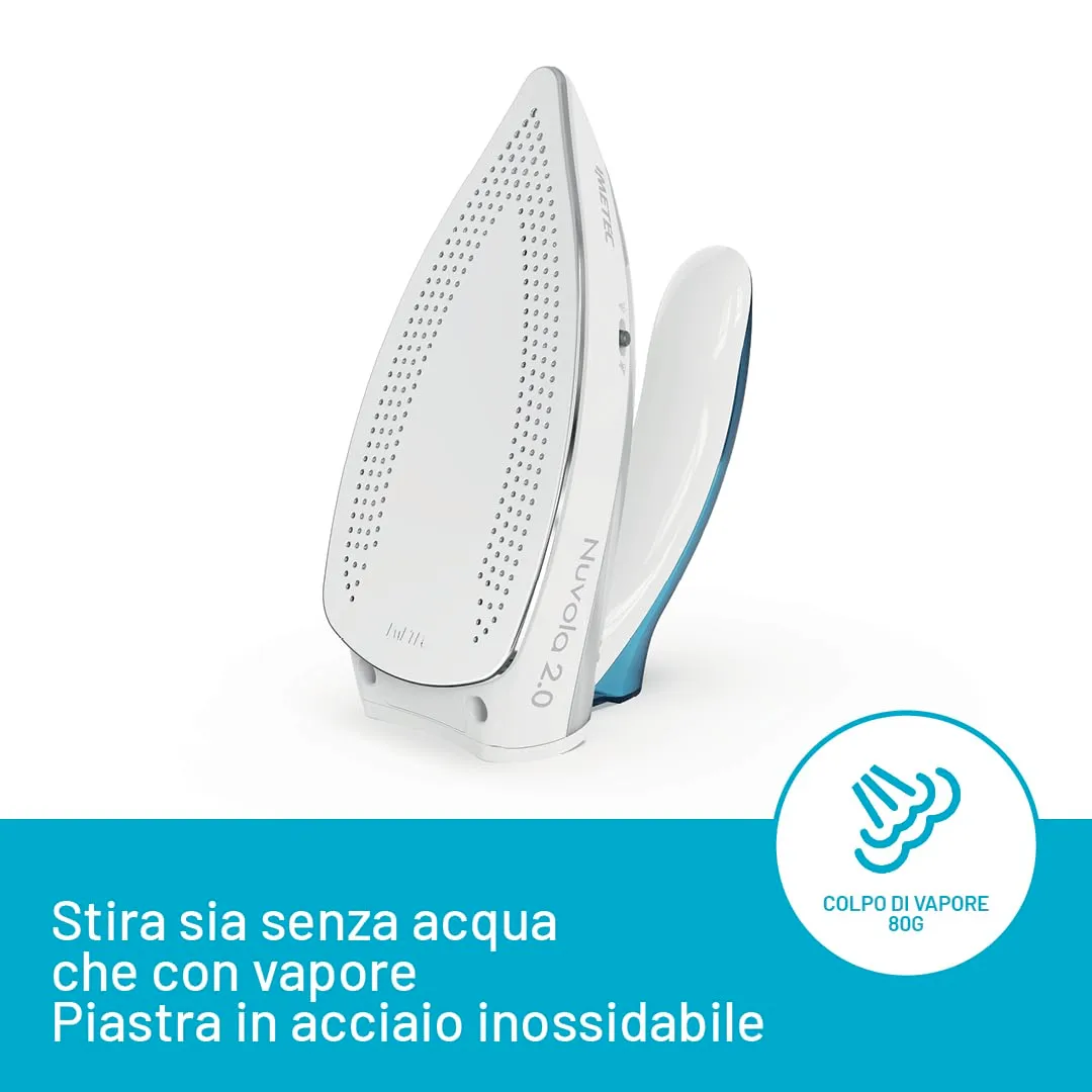 Imetec Nuvola 2.0 Ferro da stiro da viaggio a vapore 1000W - immagine 5