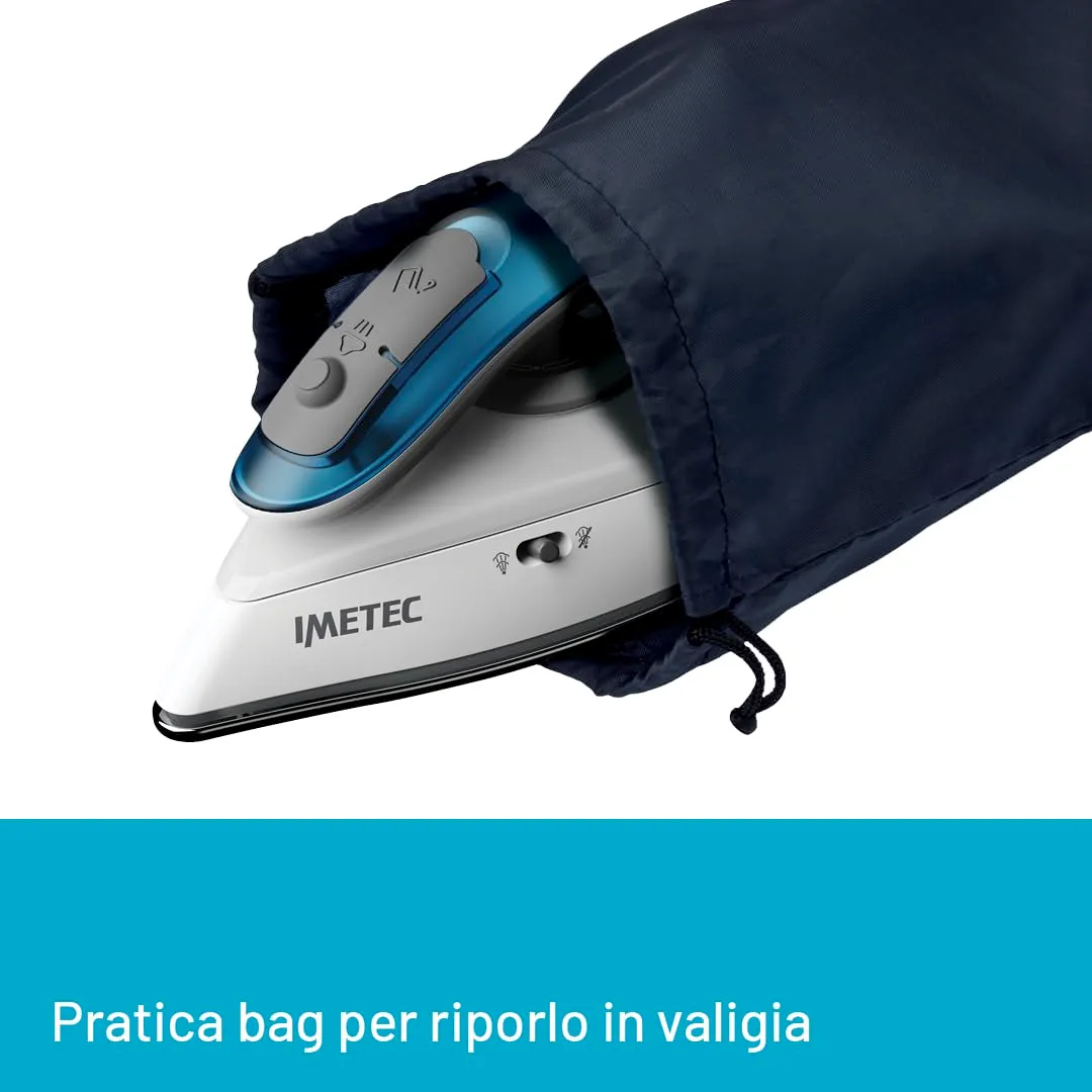 Imetec Nuvola 2.0 Ferro da stiro da viaggio a vapore 1000W - immagine 6