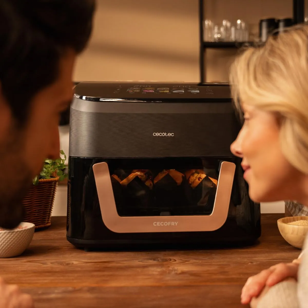 Cecotec Cecofry&Grill Smokin' 11000 Air Fryer, 10L, 2200W, 3in1 Friggitrice Grill Piastra con Affumicatore Integrato - immagine 8