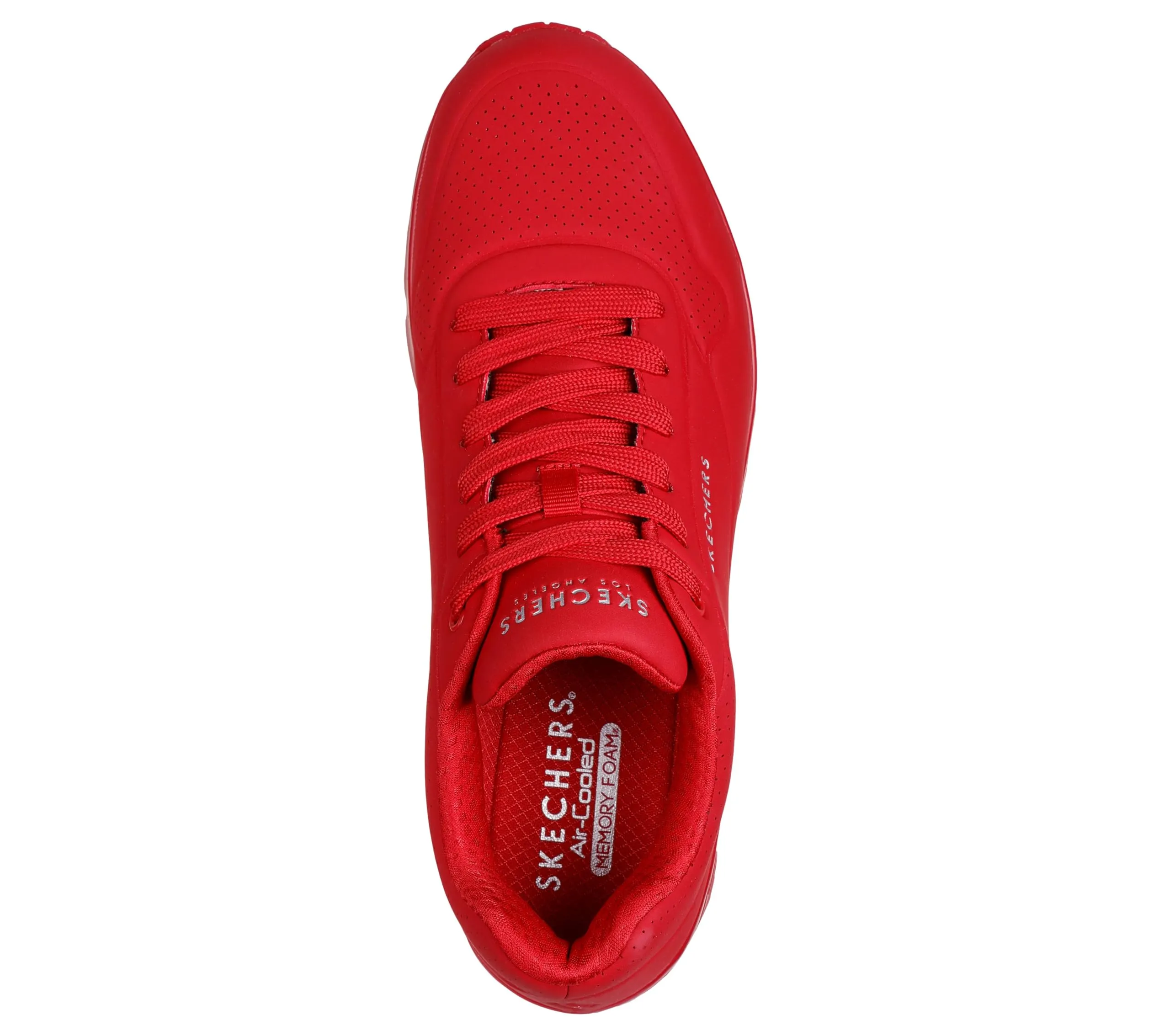 Skechers Uno Stand on Air Sneaker da Uomo, Rosso, 45.5 EU - immagine 3