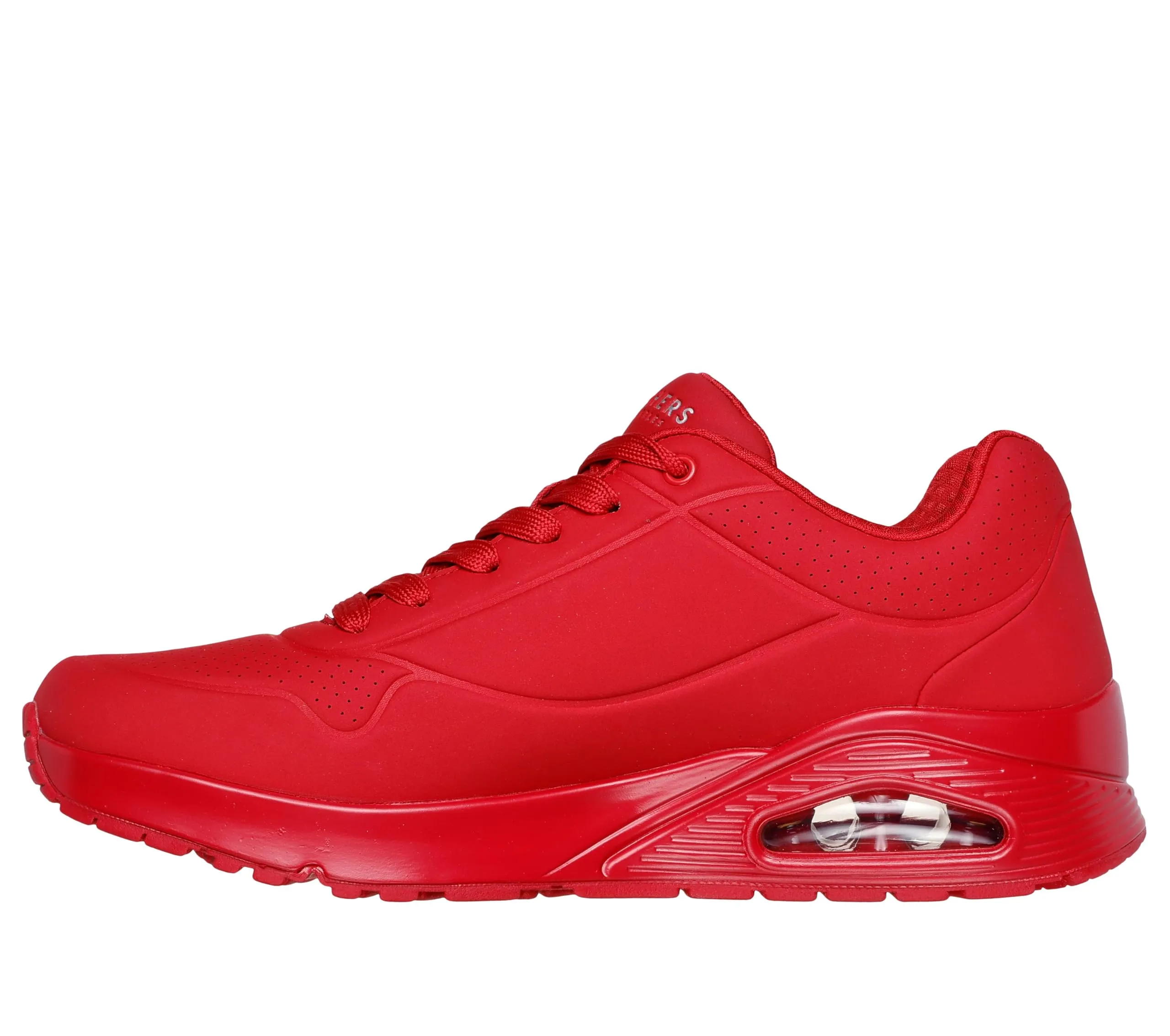 Skechers Uno Stand on Air Sneaker da Uomo, Rosso, 45.5 EU - immagine 6