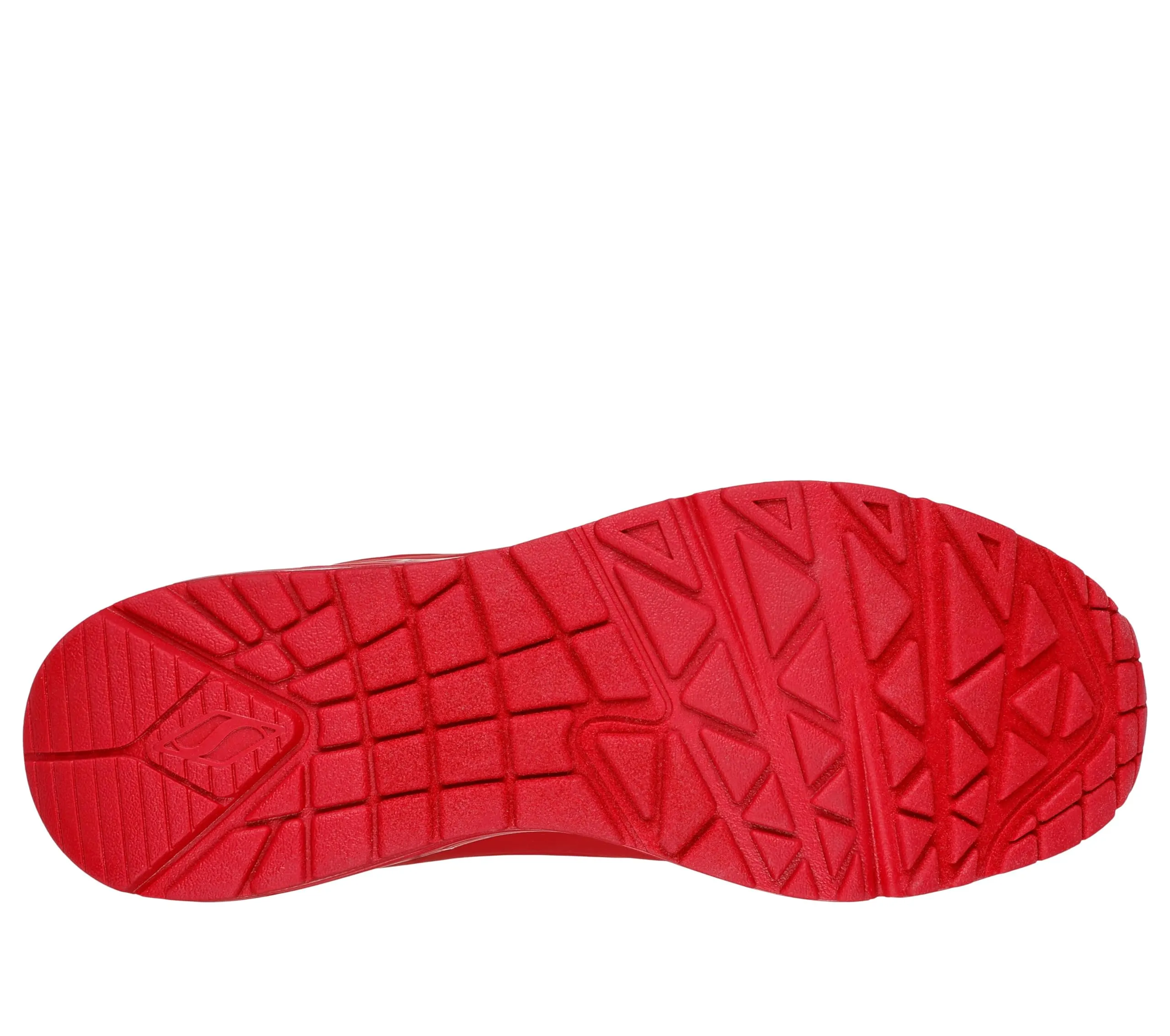 Skechers Uno-Stand on Air Sneaker da uomo, Rosso, 43 EU - immagine 2