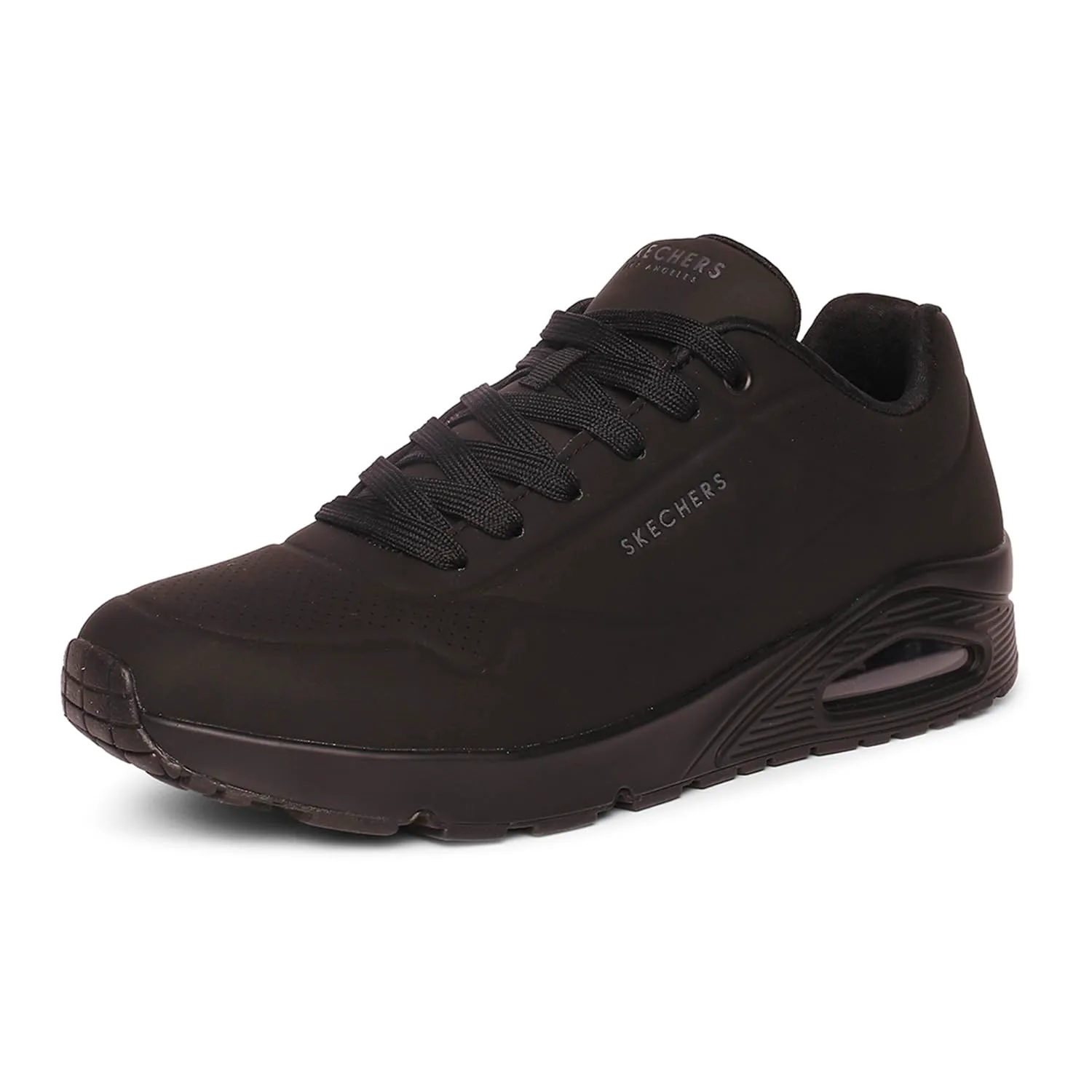 Skechers Uno Stand On Air Scarpe da Ginnastica Uomo - Nero, 39.5 EU Larga - immagine 7