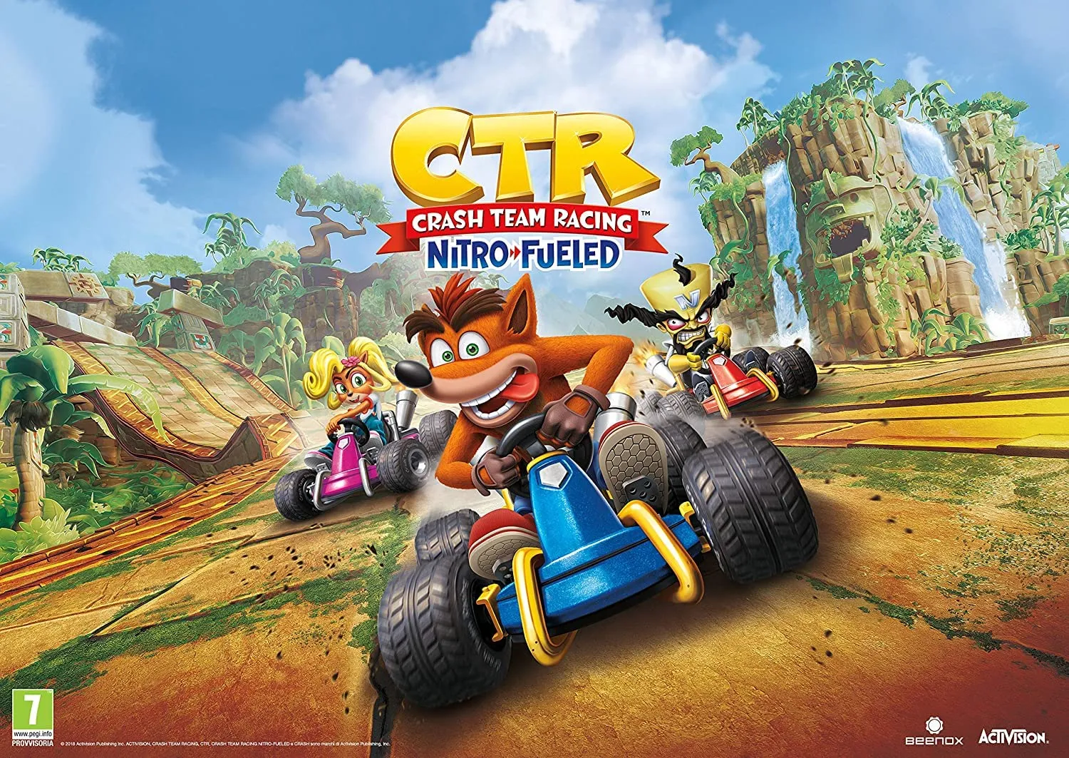 Nintendo Switch Steering Wheel and Pedals Pack - Crash Bandicoot Nitro Fueled - immagine 6