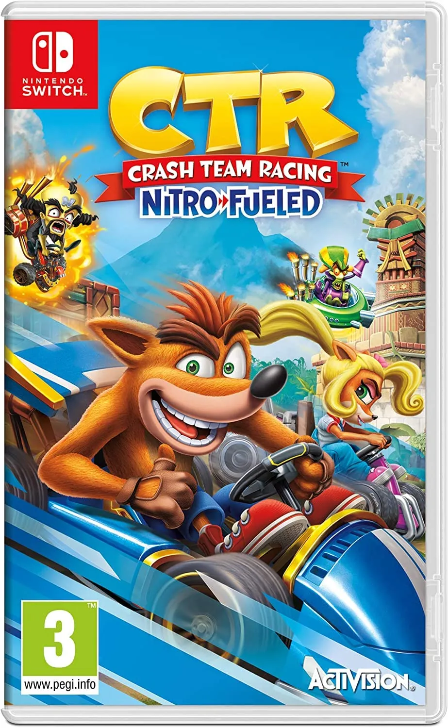 Nintendo Switch Steering Wheel and Pedals Pack - Crash Bandicoot Nitro Fueled - immagine 7