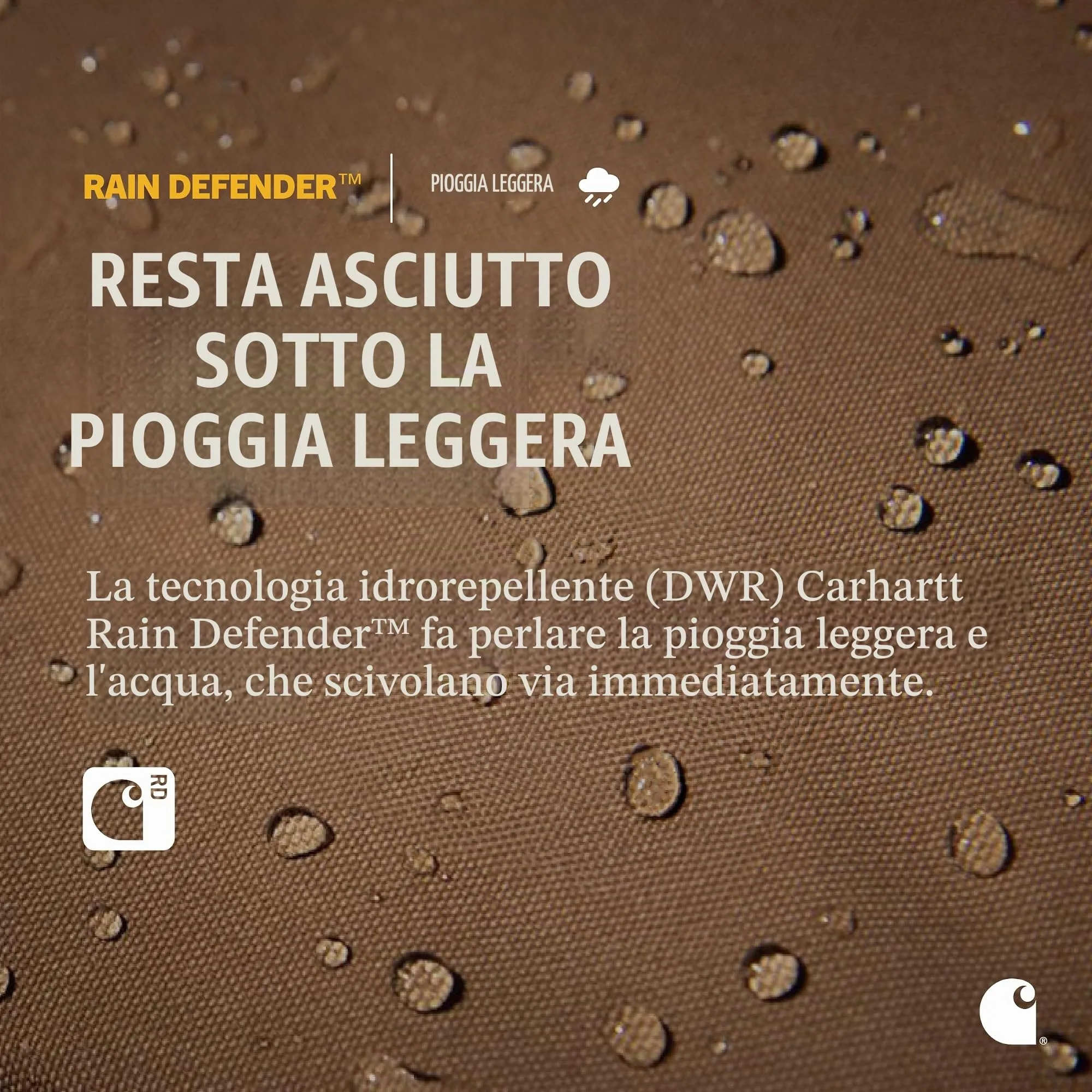 Carhartt Marsupio Unisex Essenziale, Ghiaia, Taglia Unica - immagine 4