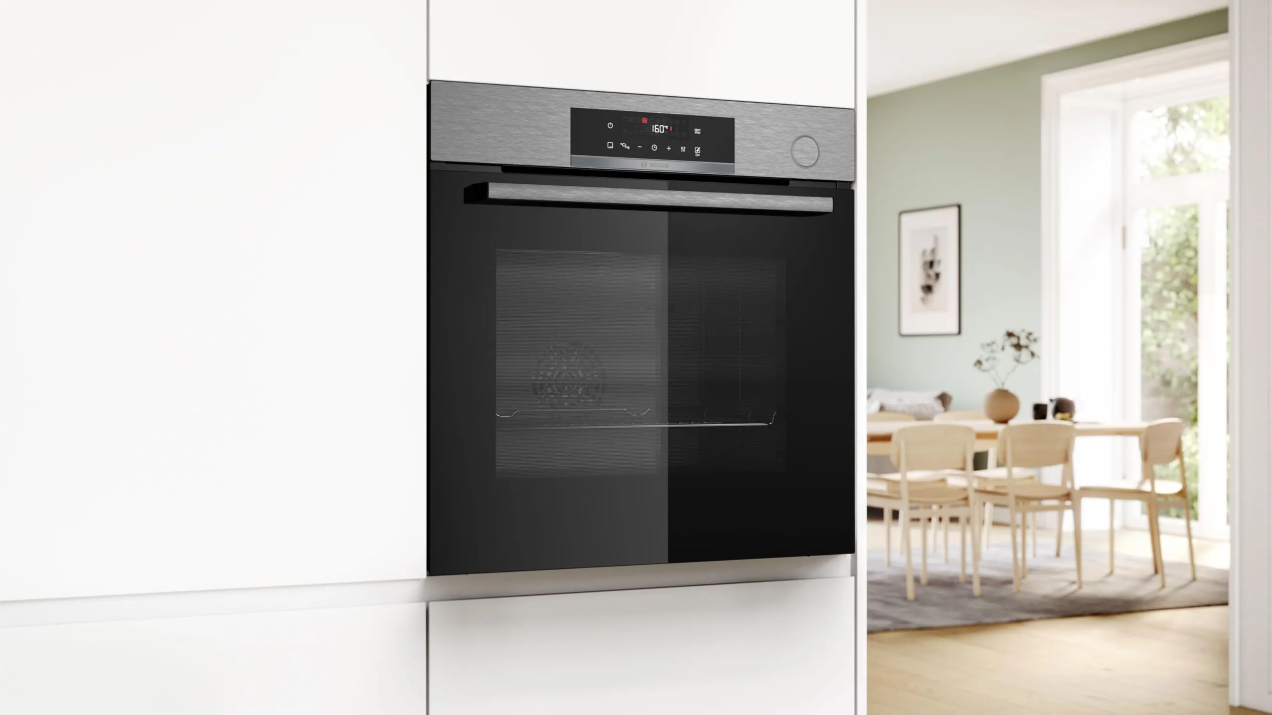 Bosch Serie 4 HRG532BS3 Forno con impulsi di Vapore, Acciaio Inox, Classe A+ - immagine 2