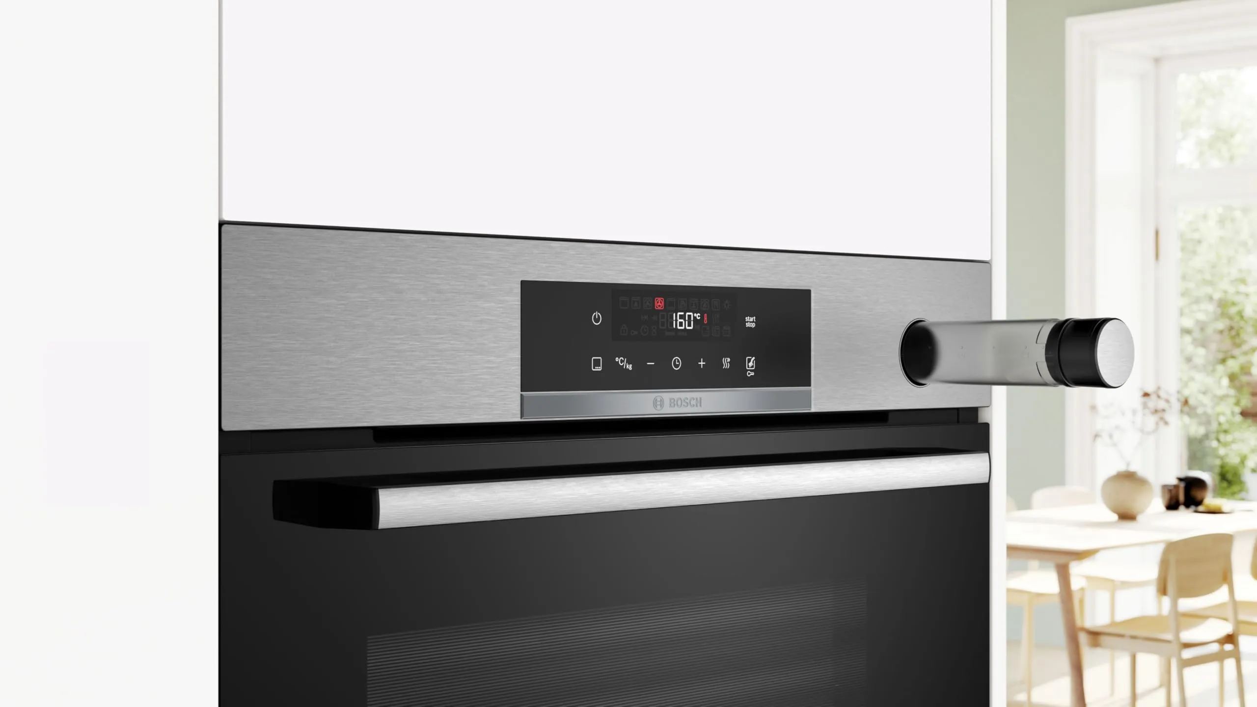 Bosch Serie 4 HRG532BS3 Forno con impulsi di Vapore, Acciaio Inox, Classe A+ - immagine 4
