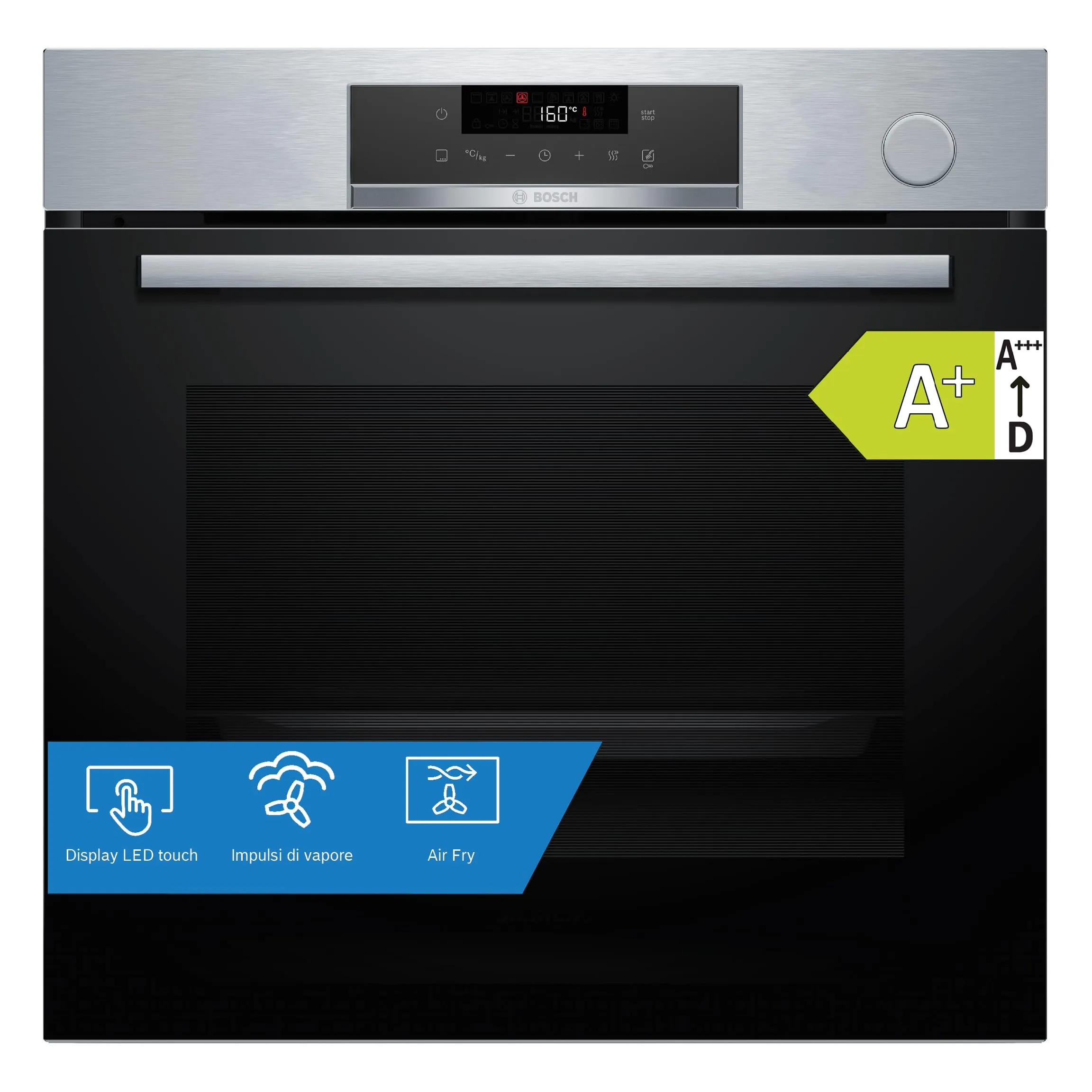 Bosch Serie 4 HRG532BS3 Forno con impulsi di Vapore, Acciaio Inox, Classe A+ - immagine 10