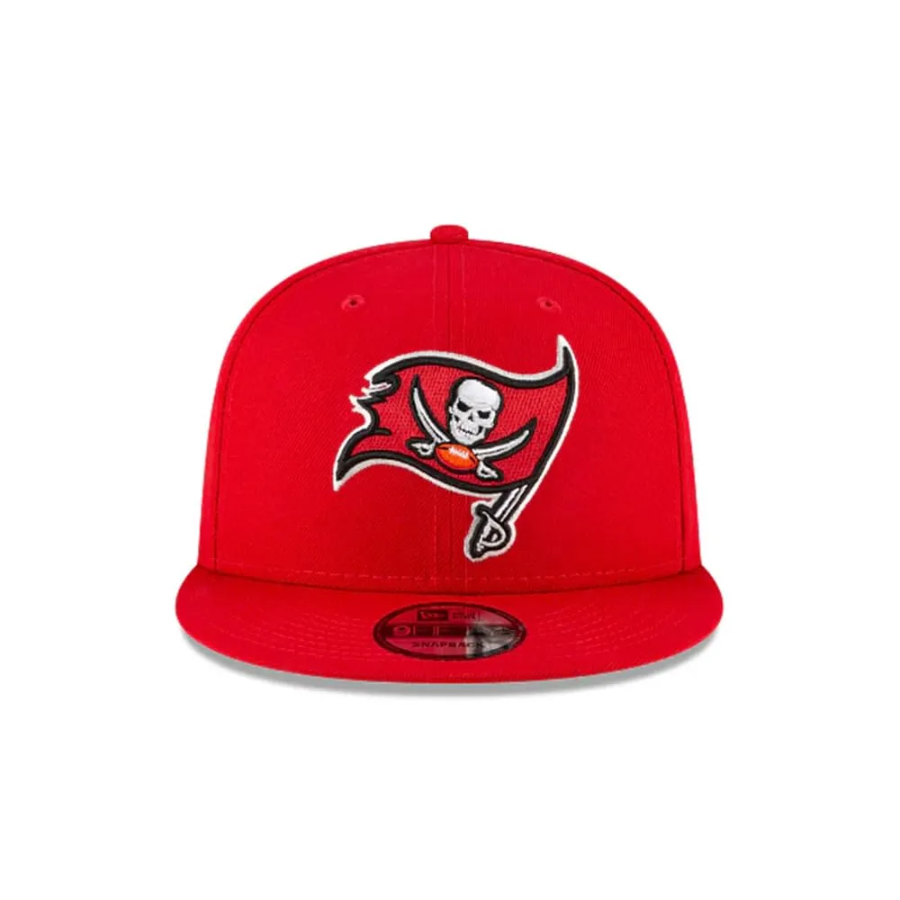 New Era NFL 9FIFTY Tampa Bay Buccaneers Cappello Regolabile - Rosso, Taglia Unica - immagine 2