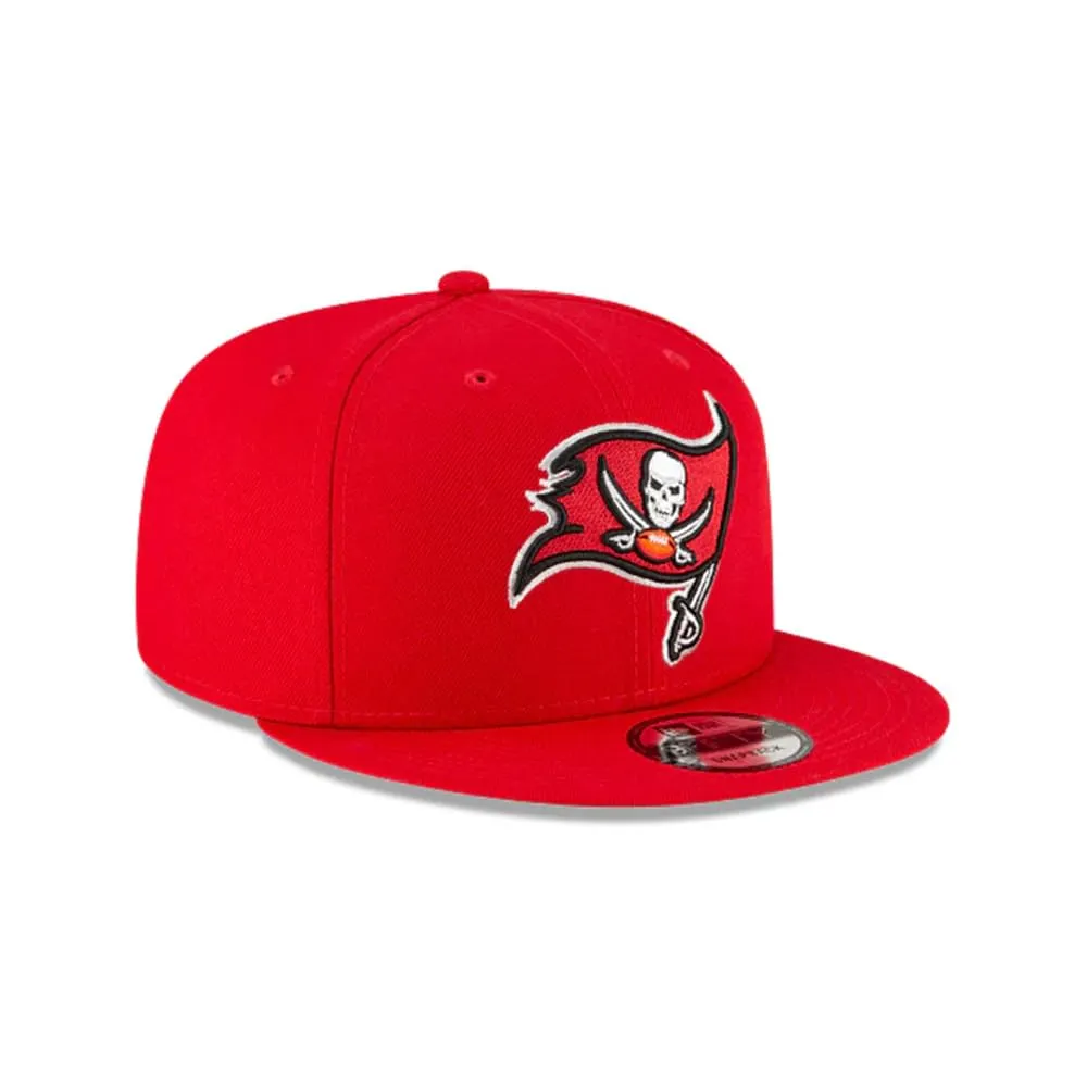 New Era NFL 9FIFTY Tampa Bay Buccaneers Cappello Regolabile - Rosso, Taglia Unica - immagine 3