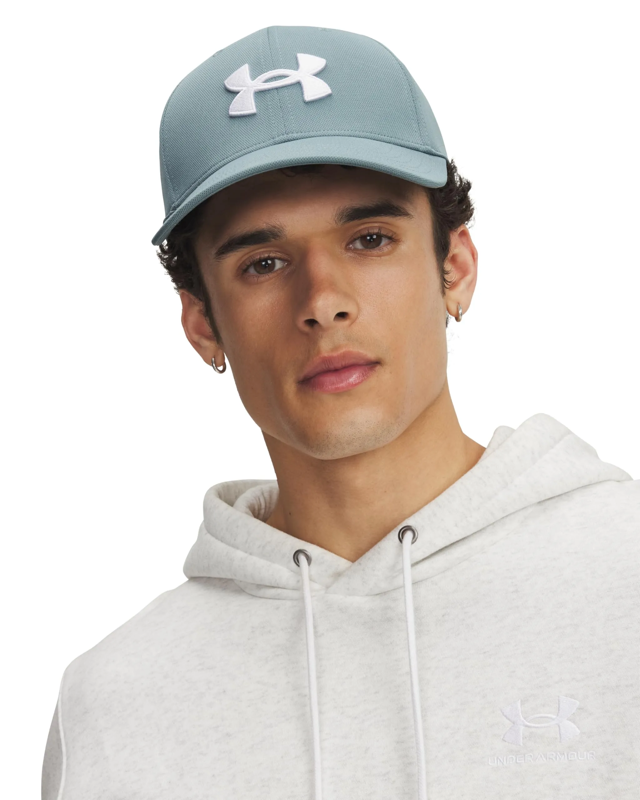Under Armour Blitzing Adjustable Cap, Jasper Blue/White/White, OSFM - immagine 2