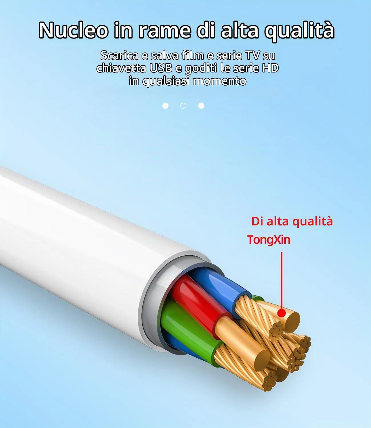 WASRUYI Adattatore Lightning a USB-A OTG 3.0 per iPhone 14, 13, 12, 11, X, 8, 7, SE e iPad - immagine 5