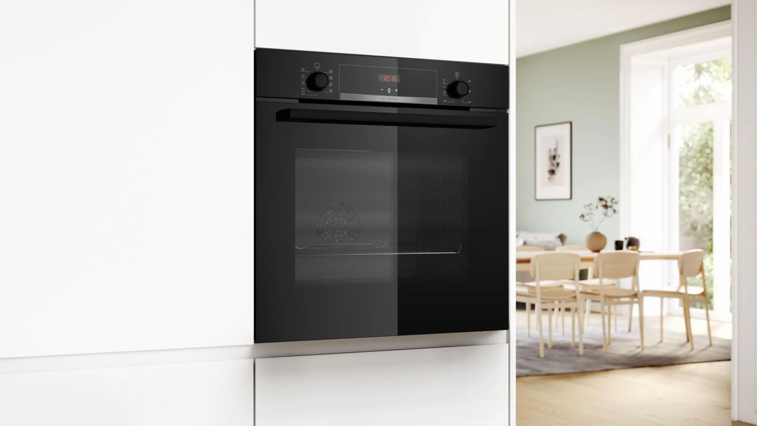 Bosch Serie 4 HBA534BB3 Forno con Pulizia Idrolitica, Nero - immagine 3