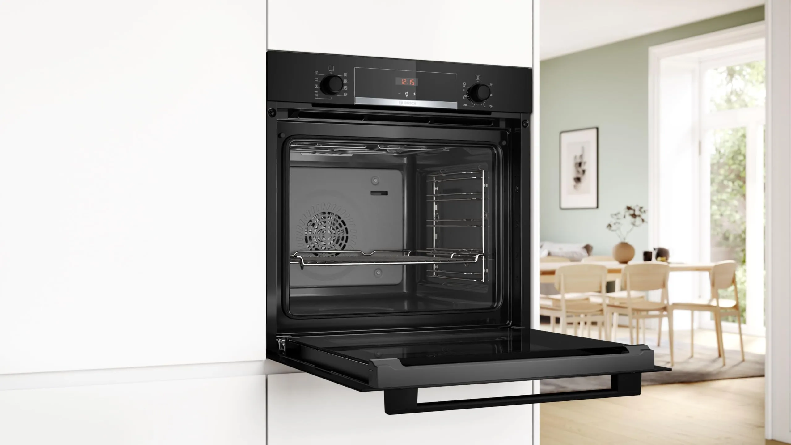 Bosch Serie 4 HBA534BB3 Forno con Pulizia Idrolitica, Nero - immagine 4