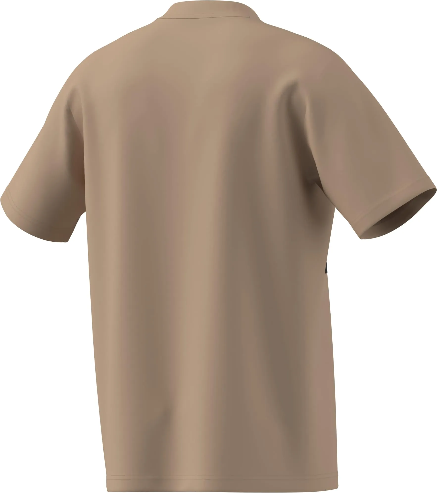 adidas Essentials Big Logo Single Jersey Tee - Warm Sandstone/Black, M - immagine 3