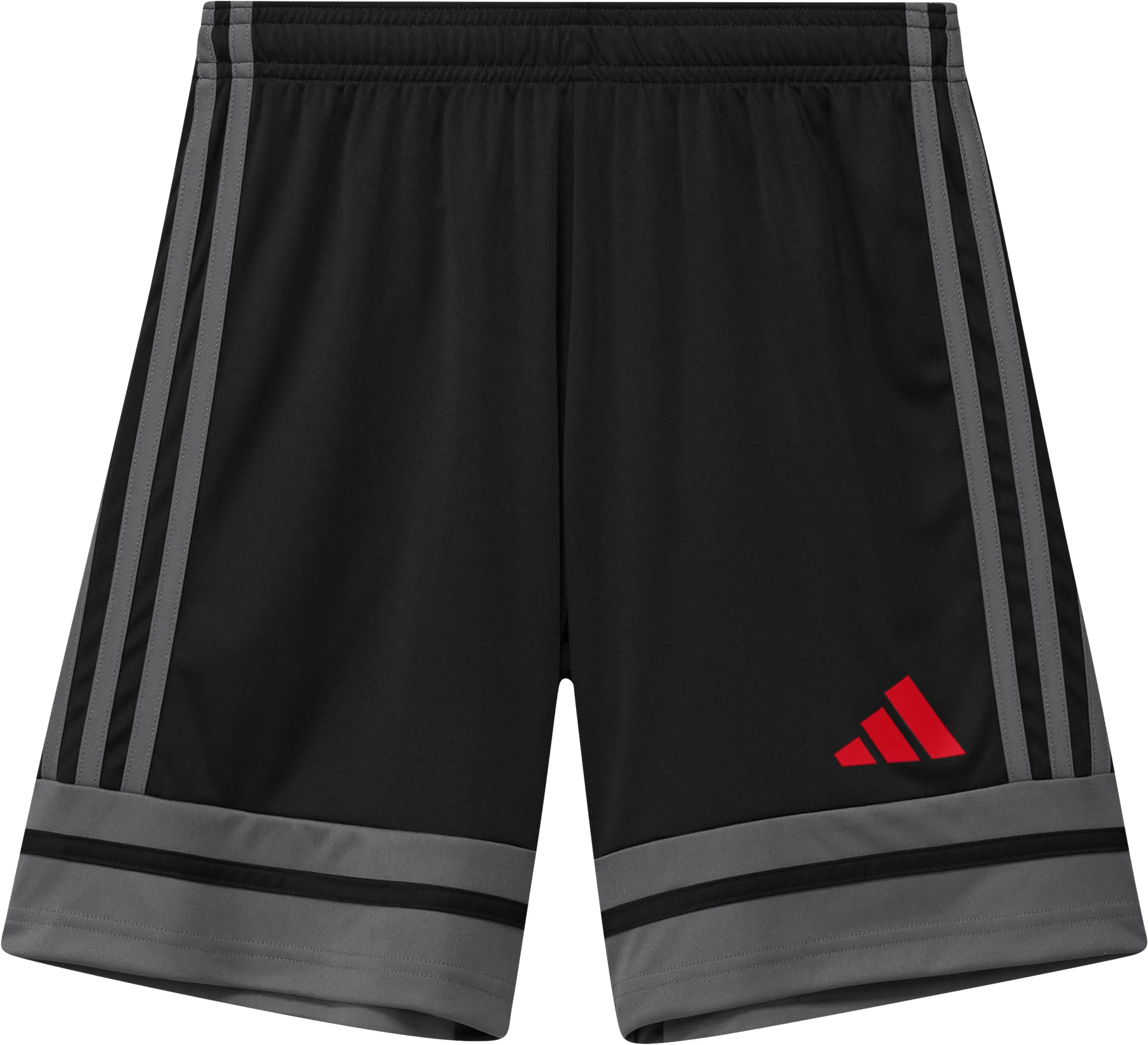 adidas Squadra 25 Kids Shorts, Black/Team Grey Four/Pure Ruby, 7-8 Years - immagine 8