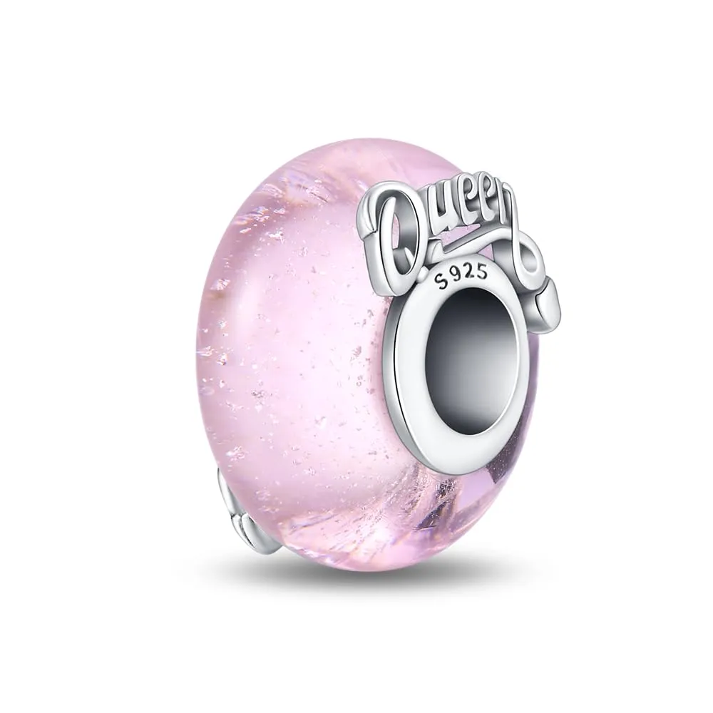 Pandach Bead Charm in Argento Sterling 925 con Cubic Zirconia per Braccialetti e Collane Europei - immagine 1