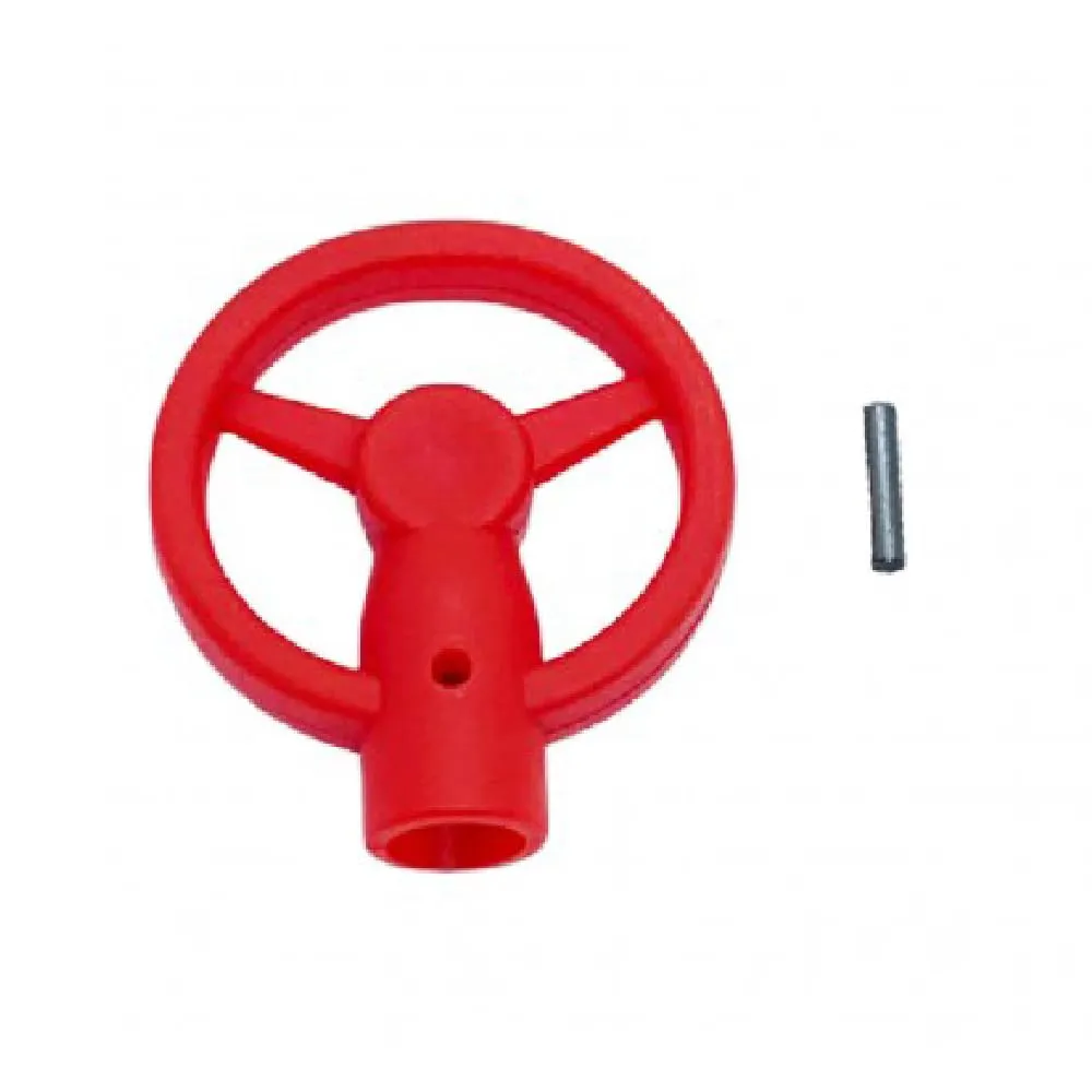 SALPIE Testa di ricambio per Chiave Antifurto Block Shaft in PVC, Rosso - immagine 1