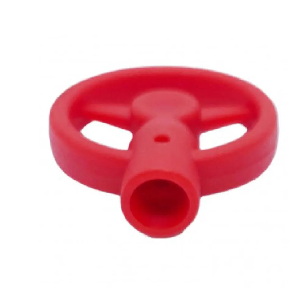 SALPIE Testa di ricambio per Chiave Antifurto Block Shaft in PVC, Rosso - immagine 2