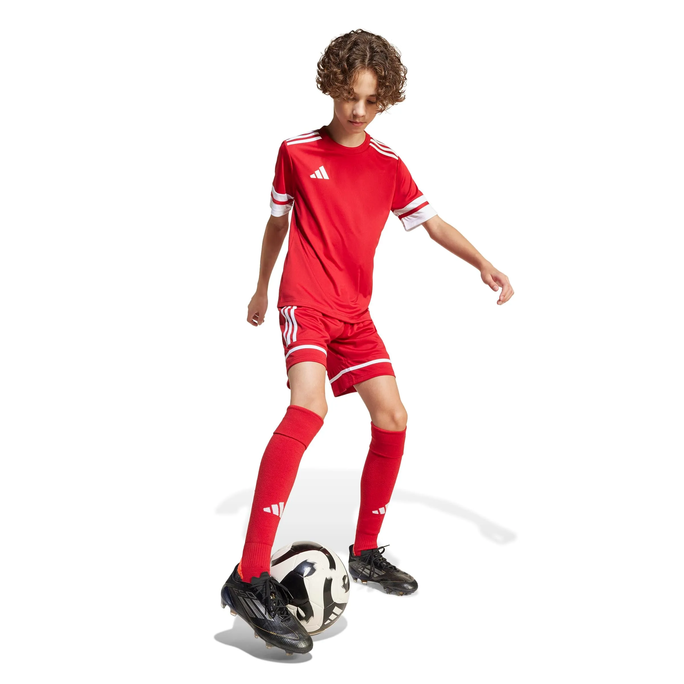 adidas Squadra 25 Kids Shorts, Team Power Red 2, 11-12 Years - immagine 7