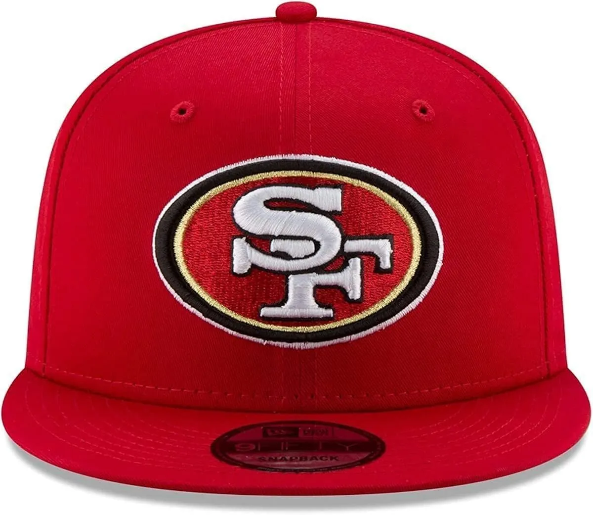 New Era NFL 9FIFTY San Francisco 49ers Snapback Hat - Red, One Size - immagine 2
