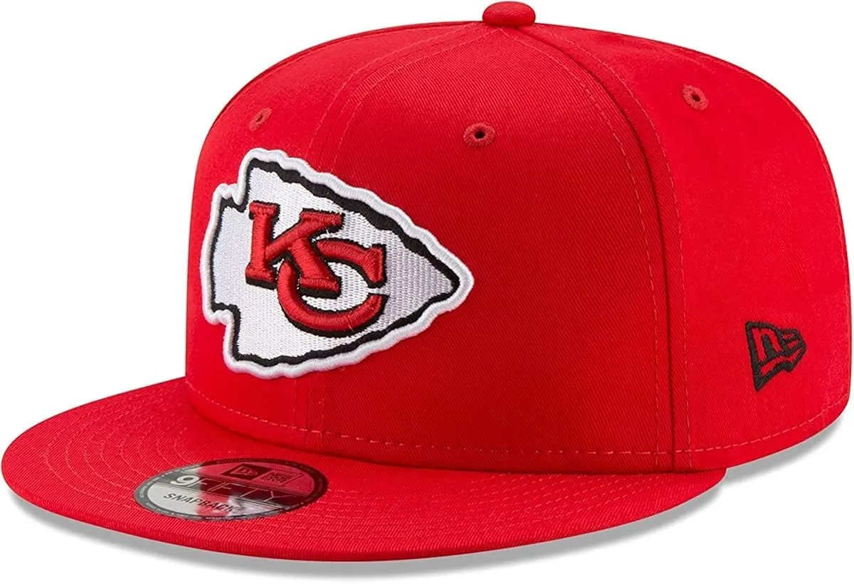 New Era NFL 9FIFTY Kansas City Chiefs Cappello Regolabile - Rosso, Taglia Unica - immagine 1